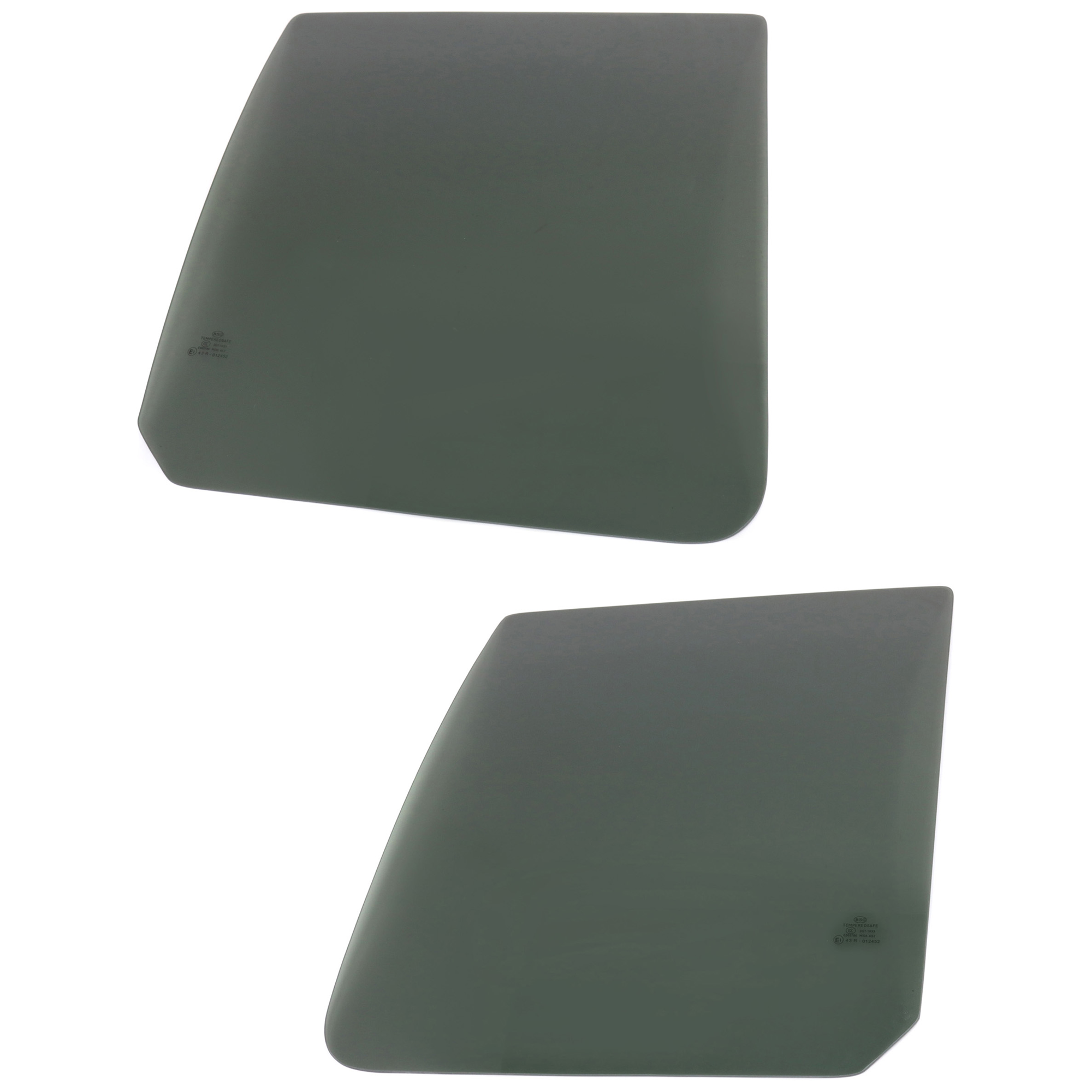AM EXPLORER MOUNTAINEER 02-10 AVIATOR 03-05 REAR DOOR GLASS RH and LH Gray Tint Privacy E Mark 4 Door SKU SET JF481307 OEM 7L2Z7825712B DD09872YPNN DD109