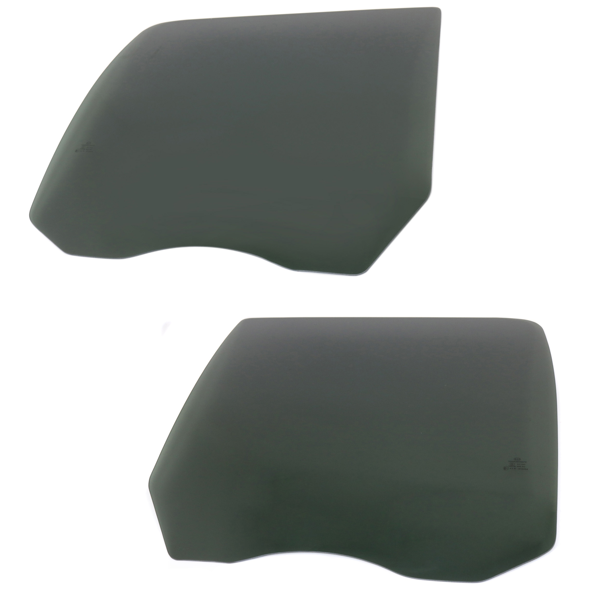 AM F 150-09-14 REAR DOOR GLASS RH and LH Gray Tint Privacy 4 Door Crew Cab SKU SET JF481313 OEM 9L3Z1625712C DD11518YPNN 9L3Z1