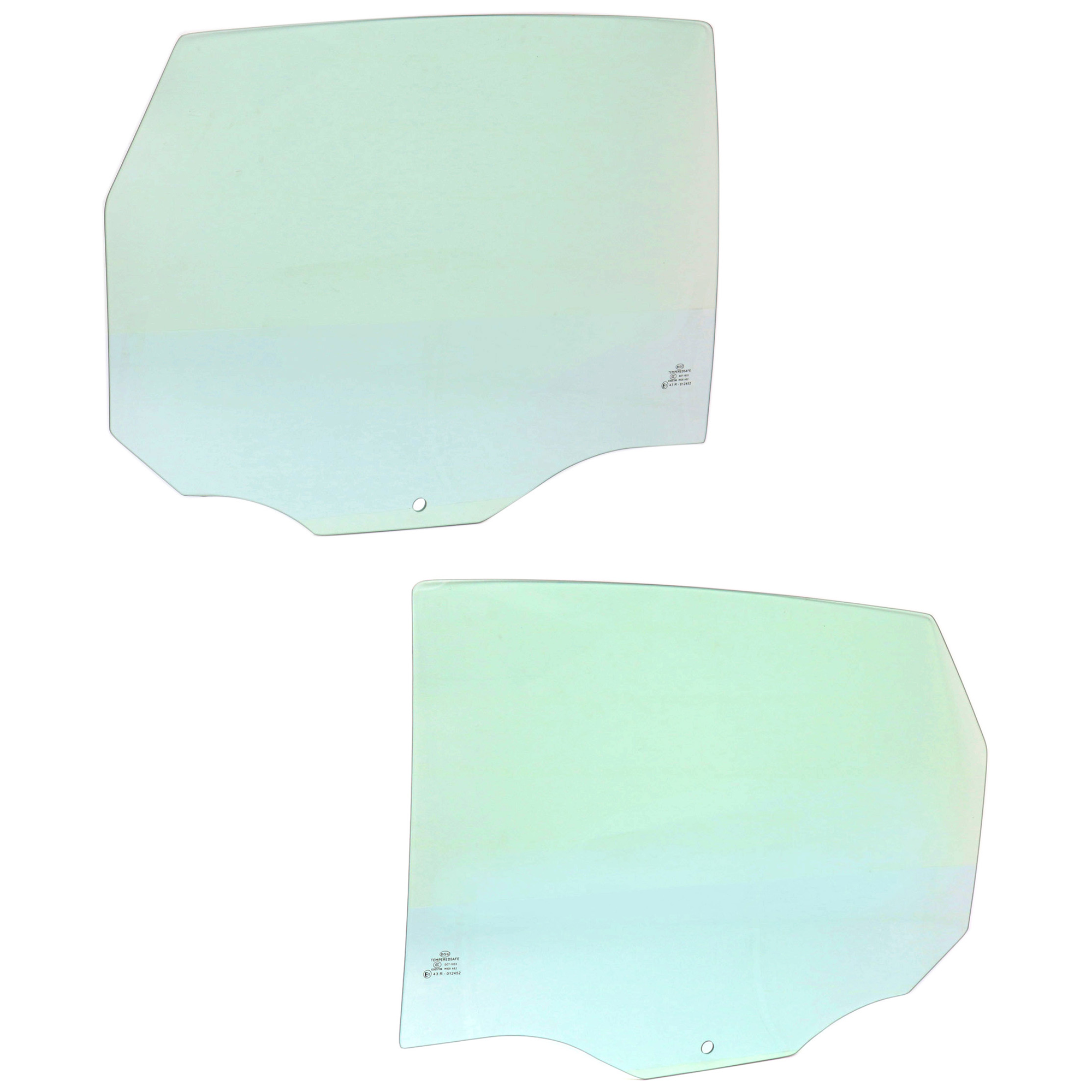AM FOCUS 00-11 REAR DOOR GLASS RH and LH Green Tint Sedan Hatchback SKU SET JF481315 OEM 8S4Z5425712A DD09524GTNN DD113