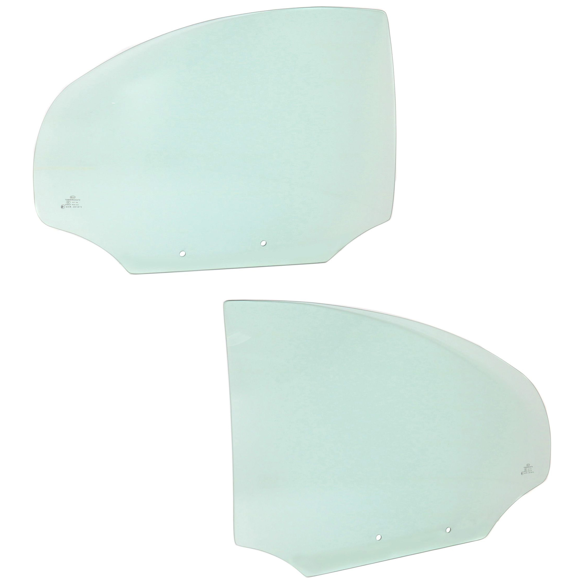 AM TAURUS SABLE 96-05 REAR DOOR GLASS RH AND LH Green Tint 4 Door SKU SET JF481321 OEM F6DZ5425712B F6DZ5425713B