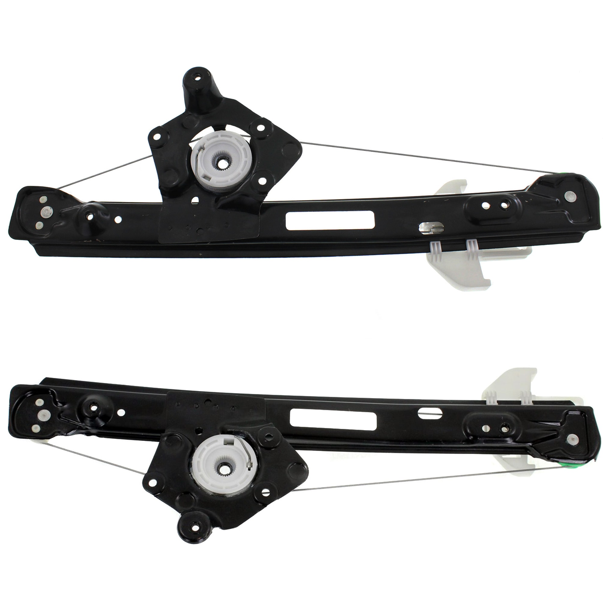 AM FOCUS 00-07 REAR WINDOW REGULATOR RH AND LH Power w o Motor 5 Door Hatchback Sedan Wagon SKU SET JF491705 Partslink FO1550119 FO1551119 OEM 6S4Z5427000A PFM 6S4Z5427001A