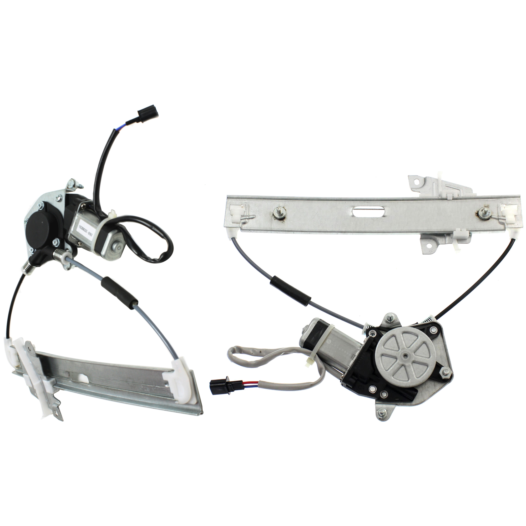 AM ESCAPE 01-07 MARINER 05-07 REAR WINDOW REGULATOR RH AND LH Power w Motor SKU SET JF491707 Partslink FO1550116 FO1551116 OEM 6L8Z7827000BA 6L8Z7827001BA