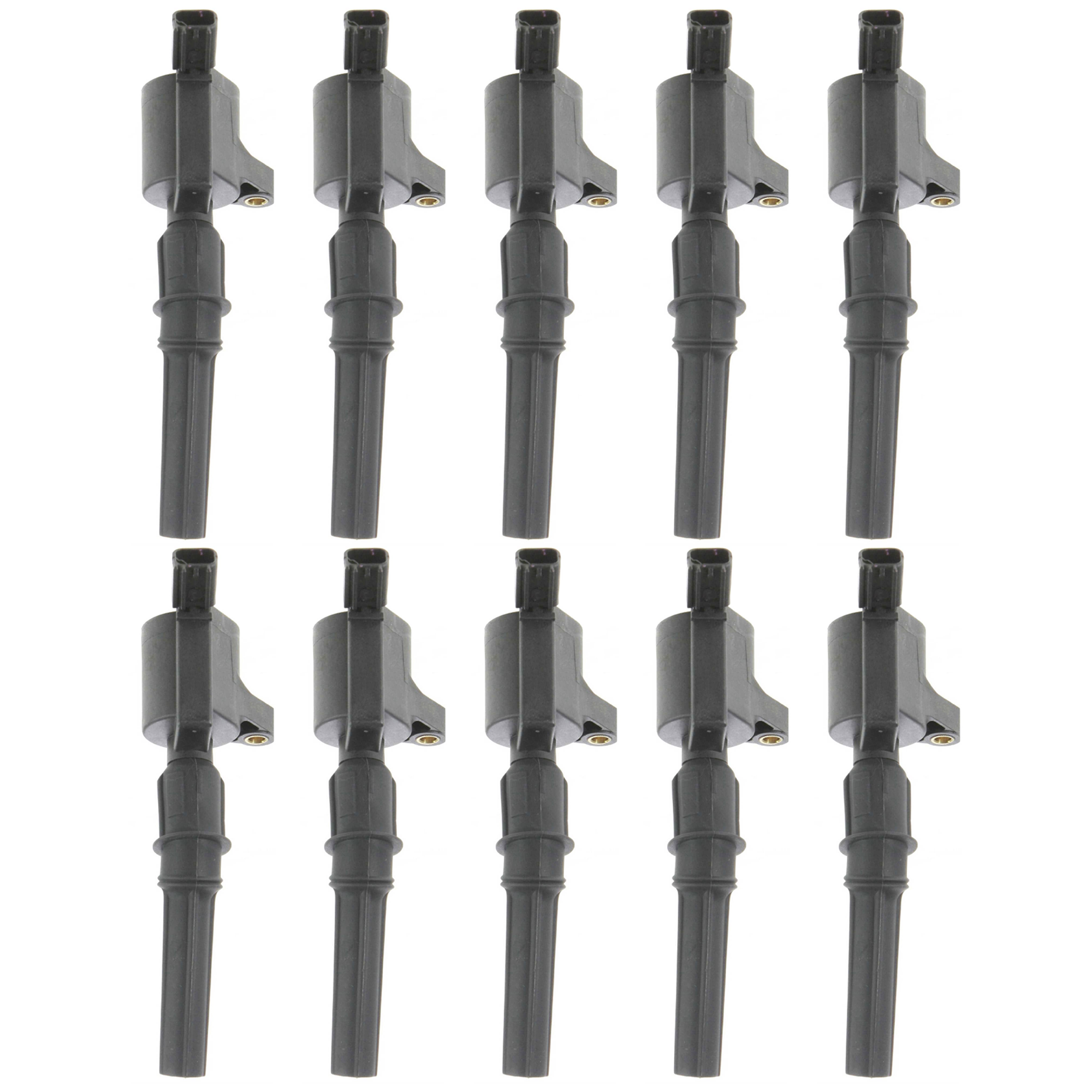 AM ECONOLINE SUPER DUTY 97-99 E 350 SUPER DUTY 99-19 IGNITION COIL Set of 10-12 Volts 10 Cyl Coil on Plug SKU SET JF504607-10