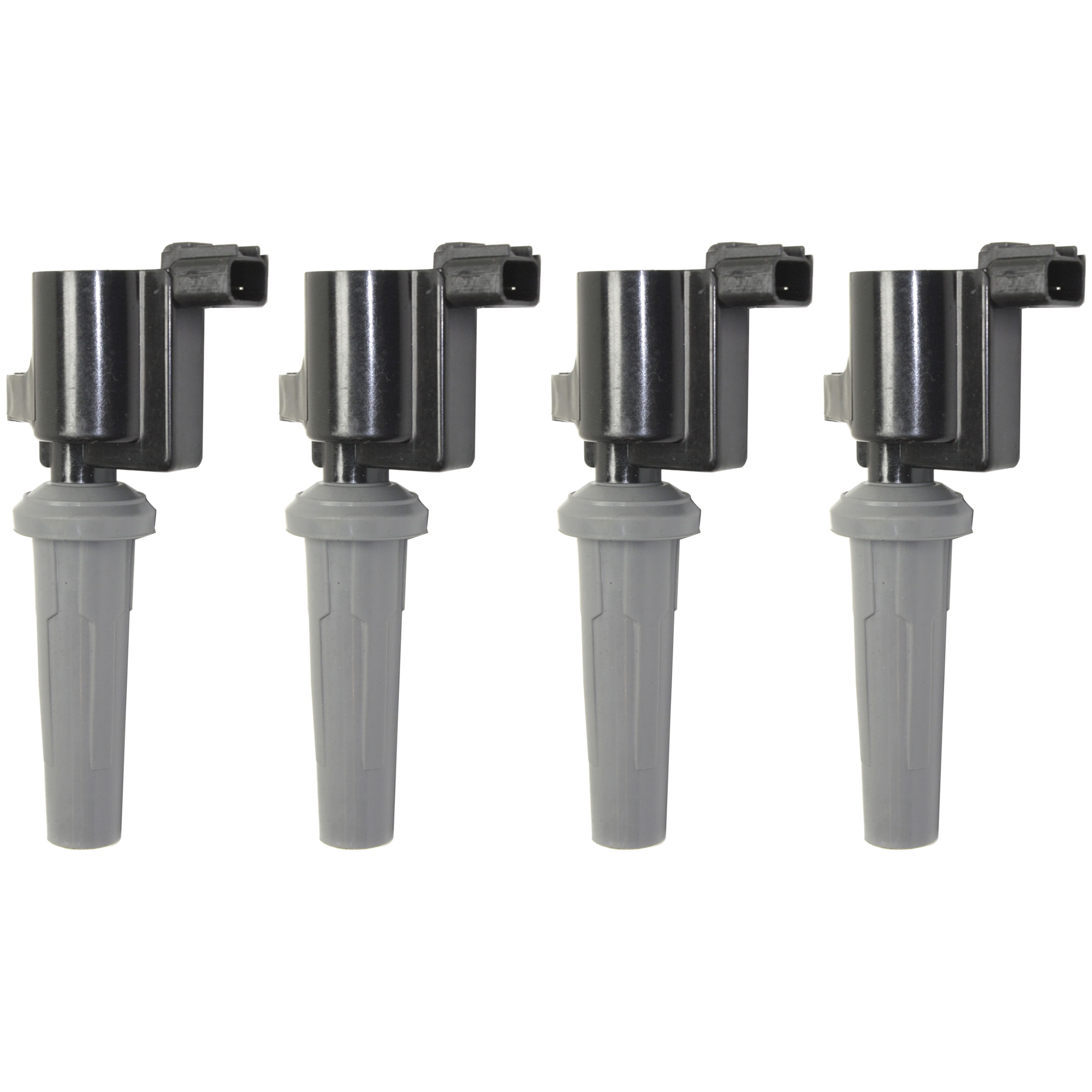 AM ESCAPE 09-19 TRANSIT CONNECT 14-22 IGNITION COIL 12V 2 Male Terminals Blade Type 4 Cyl. Engine Valve Cover Mounting Location 2 Prong Connector SKU SET JF504620-4 OEM 5097-48979-50129-250129-368197