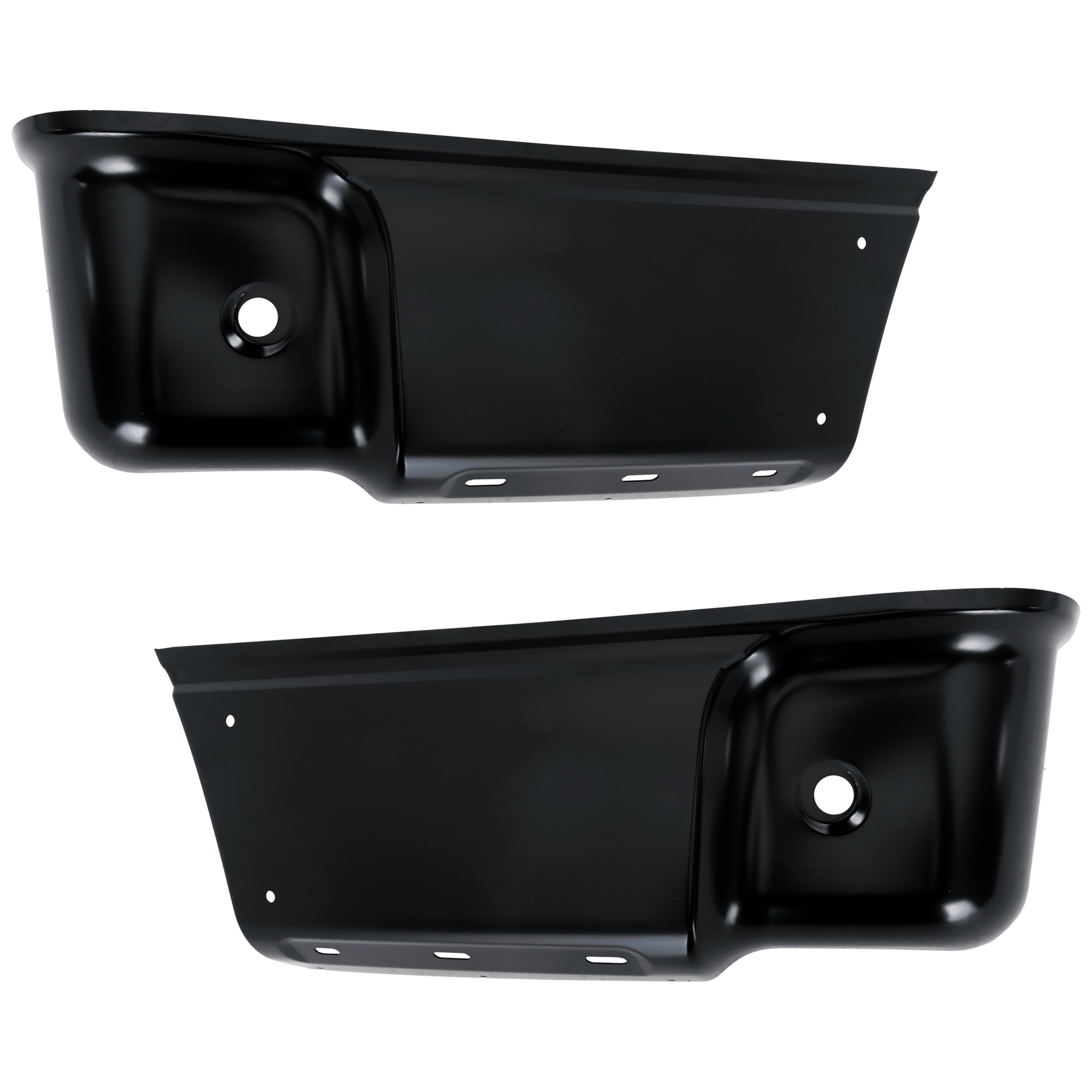 AM F 150-04-14 BED SUPPORT PANEL RH AND LH Rear Section Lower New Style w Molding Holes 1.2mm SKU SET JF57010003