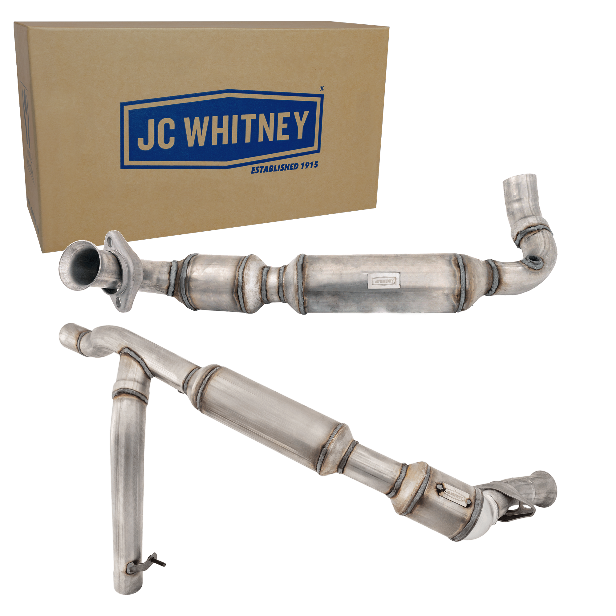 AM F 150-99-03 CATALYTIC CONVERTER RH AND LH 4WD w 2 Converters Per Side w 4R70W Transmission Mfg. SKU SET JF960329