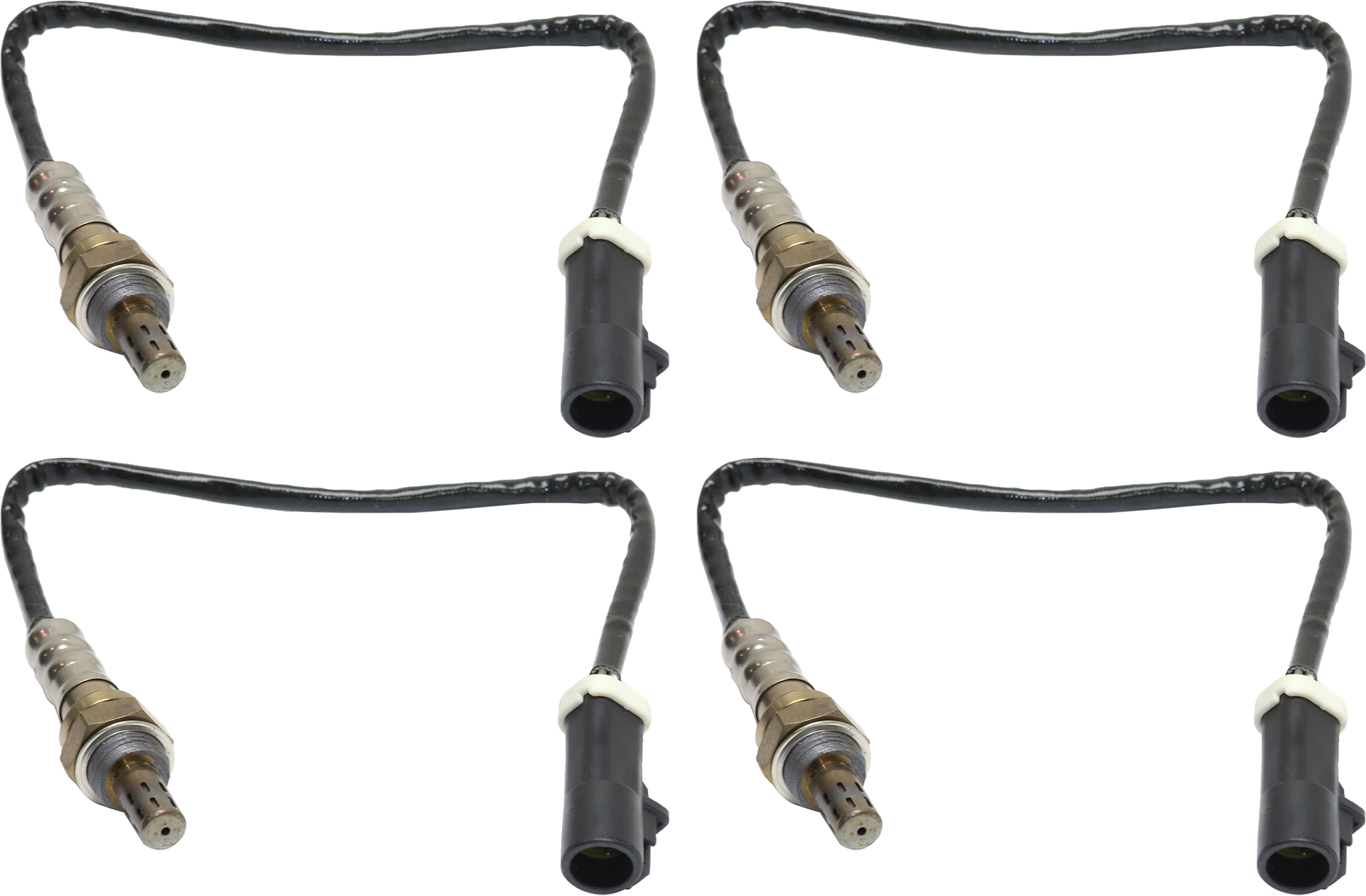 AM E SERIES VAN 96-01 RANGER 95-97 OXYGEN SENSOR Heated 4 Wire Set of 4 SKU SET JF960904-4