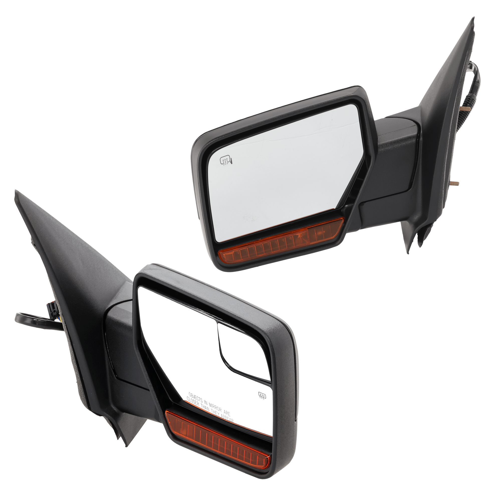 AM Mirror SKU SET JFD06ER S J Partslink FO1320363 FO1321486 OEM 8L1Z17683BA BL1Z17683BA PFM CL