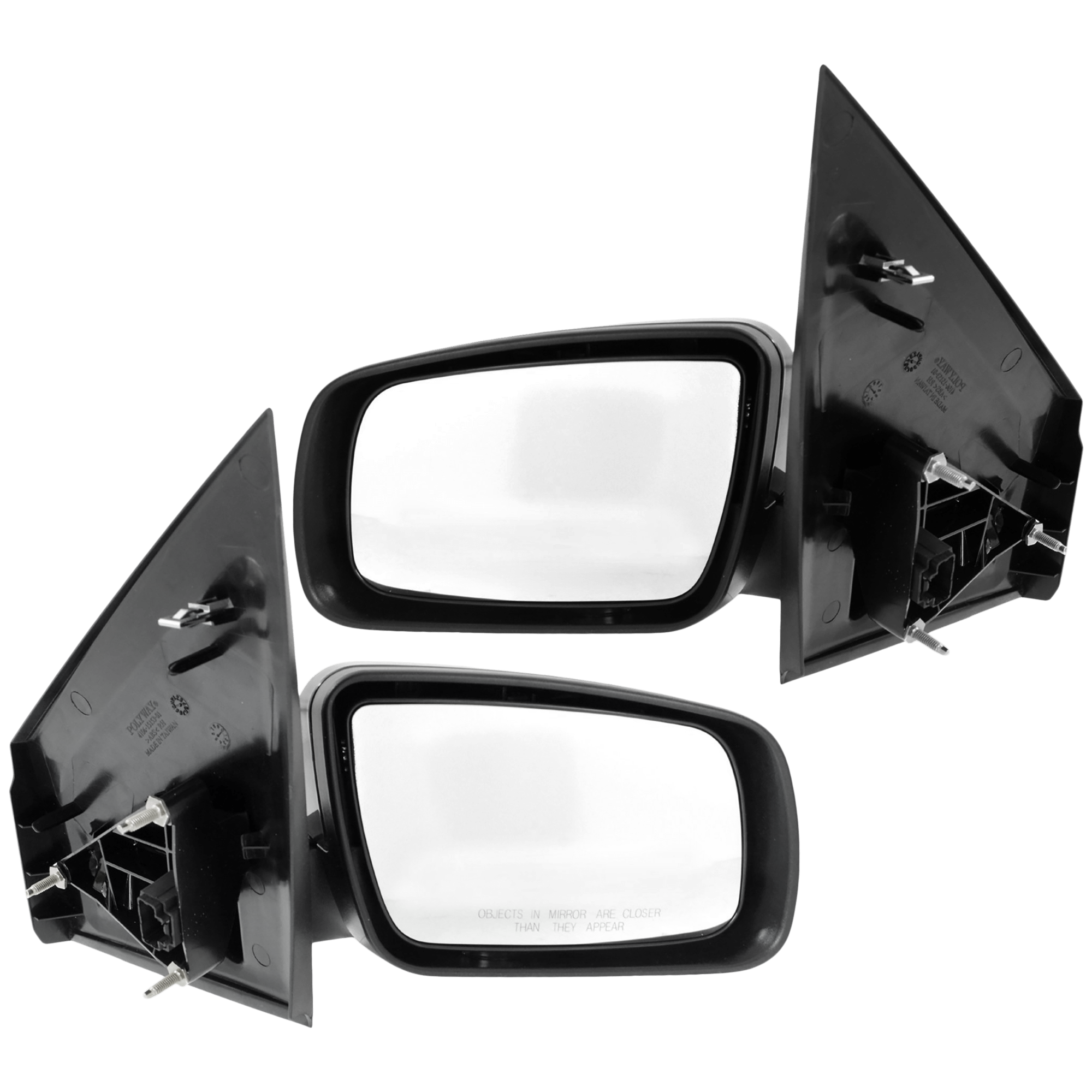 AM FREESTYLE 05-07 MIRROR RH AND LH Power Manual Folding Heated Paintable w Memory and Puddle Light SKU SET JFD105ER Partslink FO1320287 FO1321287 OEM 6F9Z17682C 6F9Z17683C