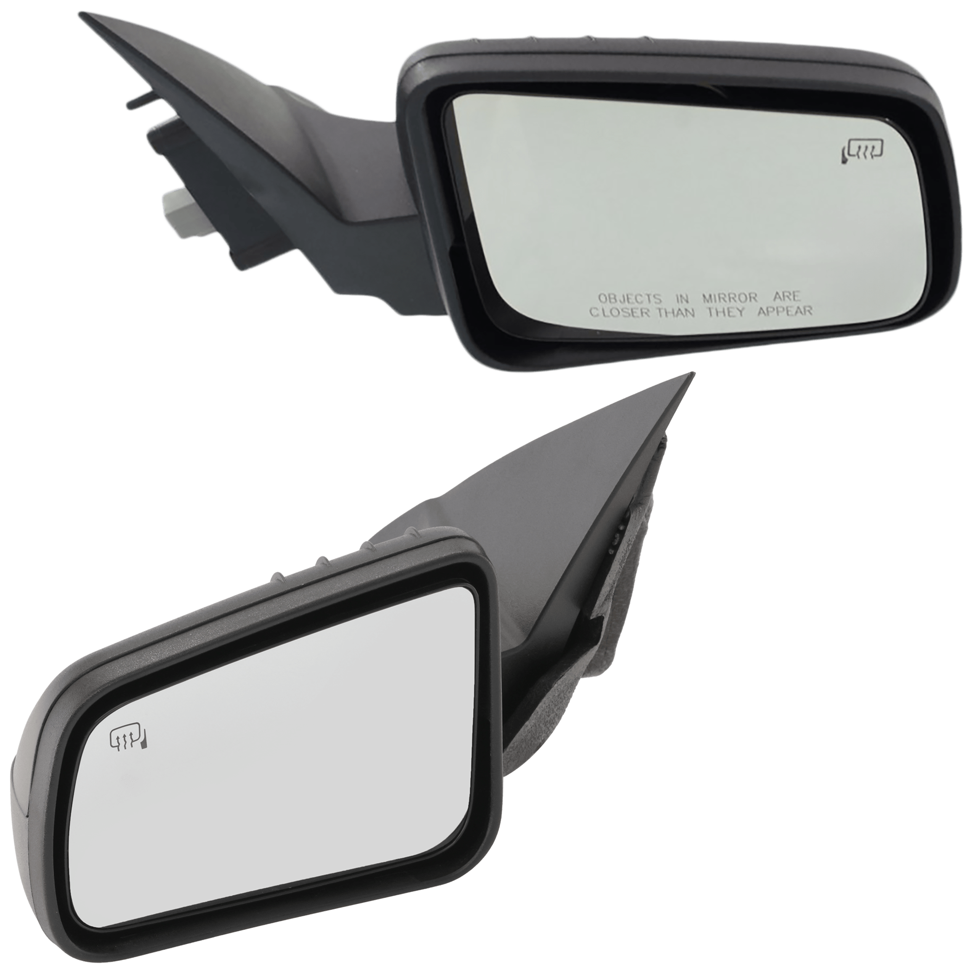 AM FOCUS 08-11 MIRROR RH AND LH Power Non Folding Heated Paintable Textured 2 Caps SE SES Models SKU SET JFD110ER Partslink FO1320317 FO1320331 FO1321317 FO1321331 OEM 8S4Z17682CA PFM 8S4Z17683CA PF