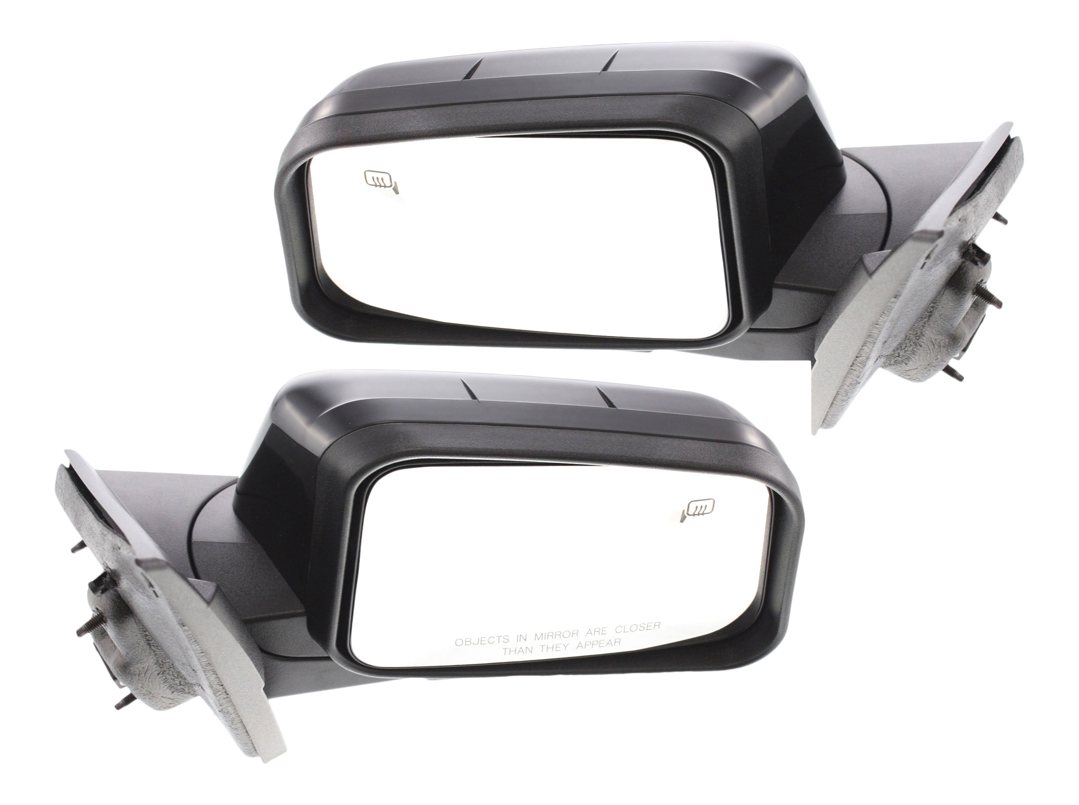 AM EDGE 07-07 MIRROR RH AND LH Power Manual Folding Non Heated Paintable w Memory No Auto dimming BSD and Signal Light SKU SET JFD138ER Partslink FO1320366 FO1321366 OEM 7T4Z17682CC 7T4Z17683CC