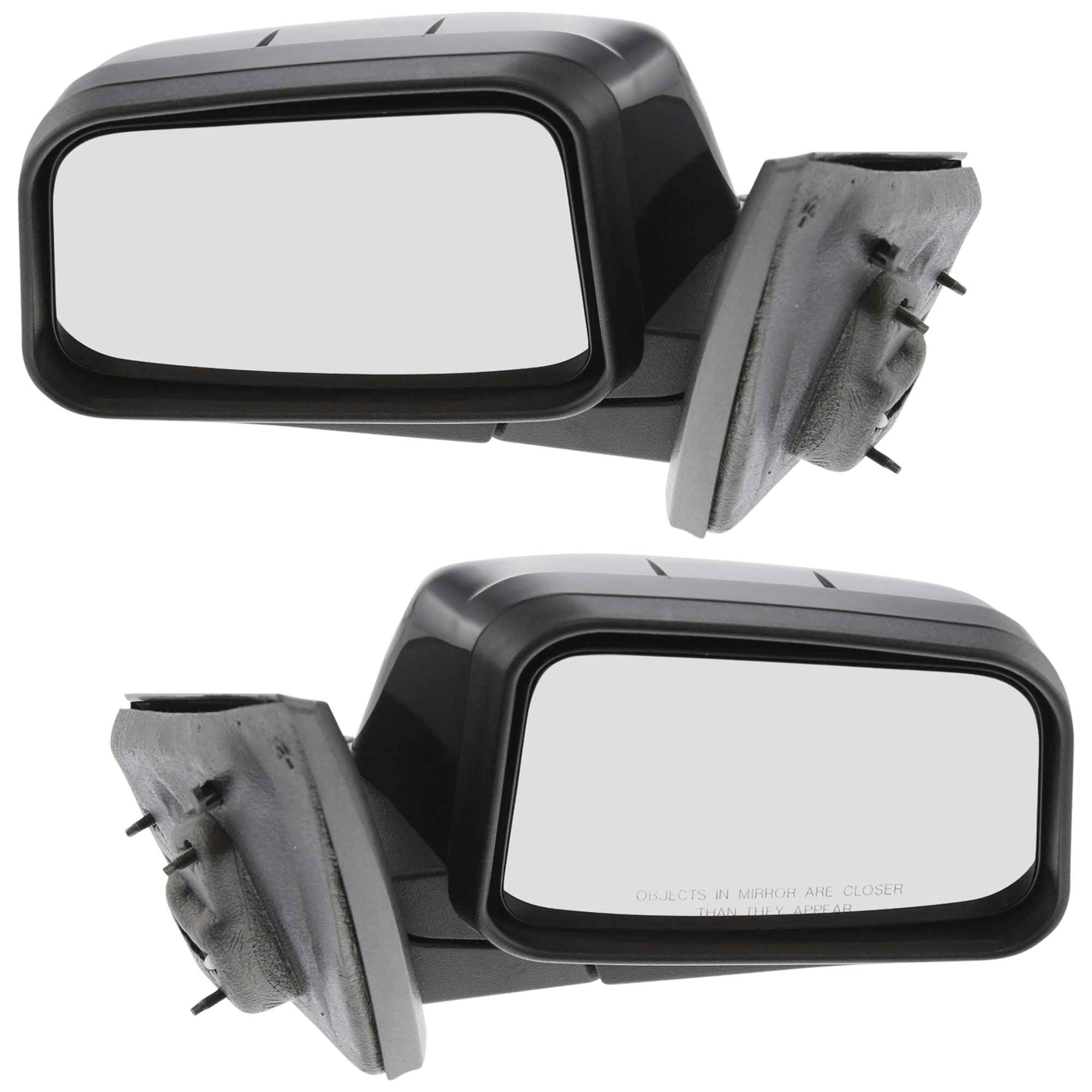 AM EDGE 08-08 MIRROR RH AND LH Power Manual Folding Non Heated Paintable No Auto dimming BSD Memory and Signal Light SKU SET JFD139ER Partslink FO1320281 FO1321281 OEM 8T4Z17682BA 8T4Z17683BA