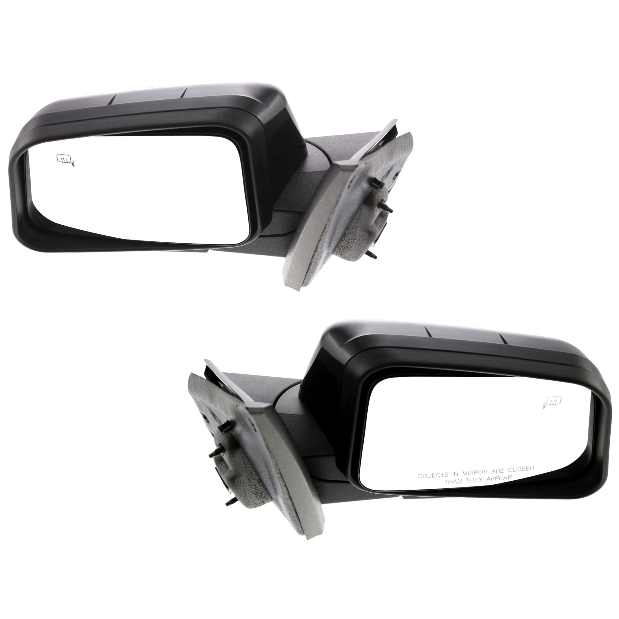 AM EDGE 08-08 MIRROR RH AND LH Power Manual Folding Heated Paintable w Memory No Auto dimming BSD and Signal Light SKU SET JFD140ER Partslink FO1320367 FO1321367 OEM 8T4Z17682CA 8T4Z17683CA