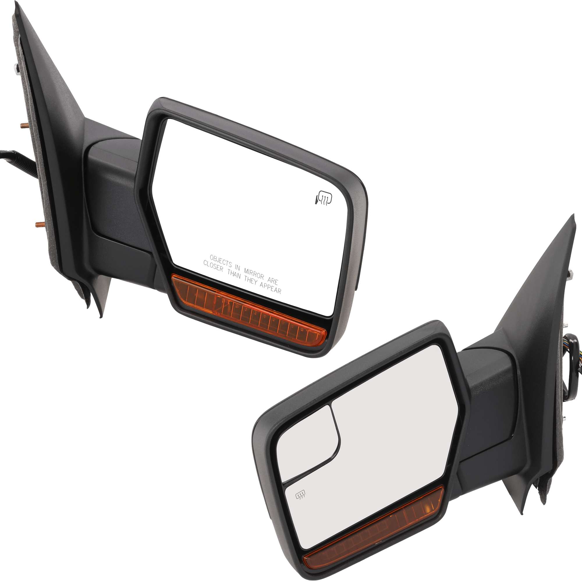 AM Mirror SKU SET JFD142ER S F Partslink FO1320486 FO1321363 OEM 8L1Z17682BA BL1Z17682BA PFM CL