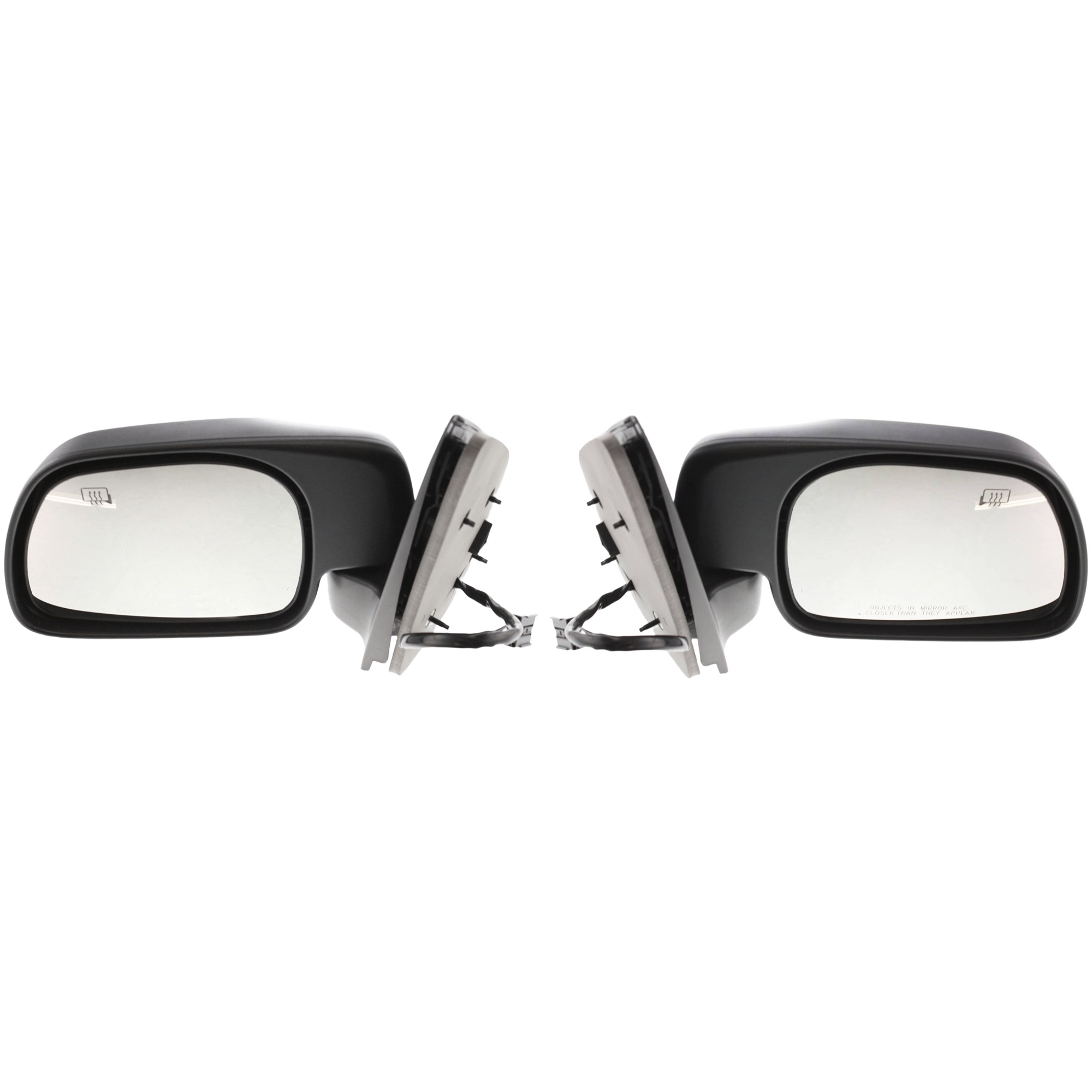 AM EXCURSION 01-05 MIRROR RH AND LH Non Towing Power Manual Folding Heated Textured No Auto dimming BSD Memory and Signal Light SKU SET JFD147ER Partslink FO1320264 FO1321264 OEM 1C7Z17682DAA 1C7Z17683DAA