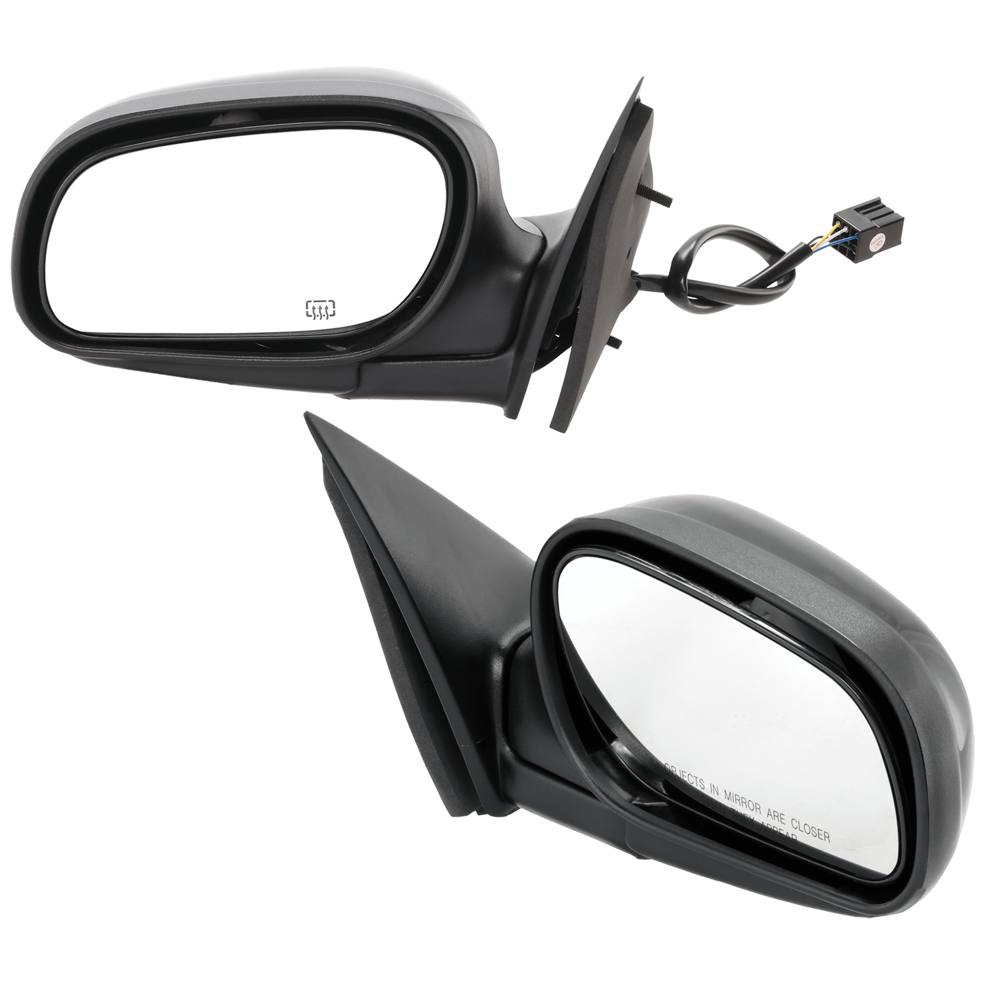 AM Mirror SKU SET JFD152ER A Partslink FO1320375 FO1321374 OEM 9W7Z17682A 9W7Z17683B