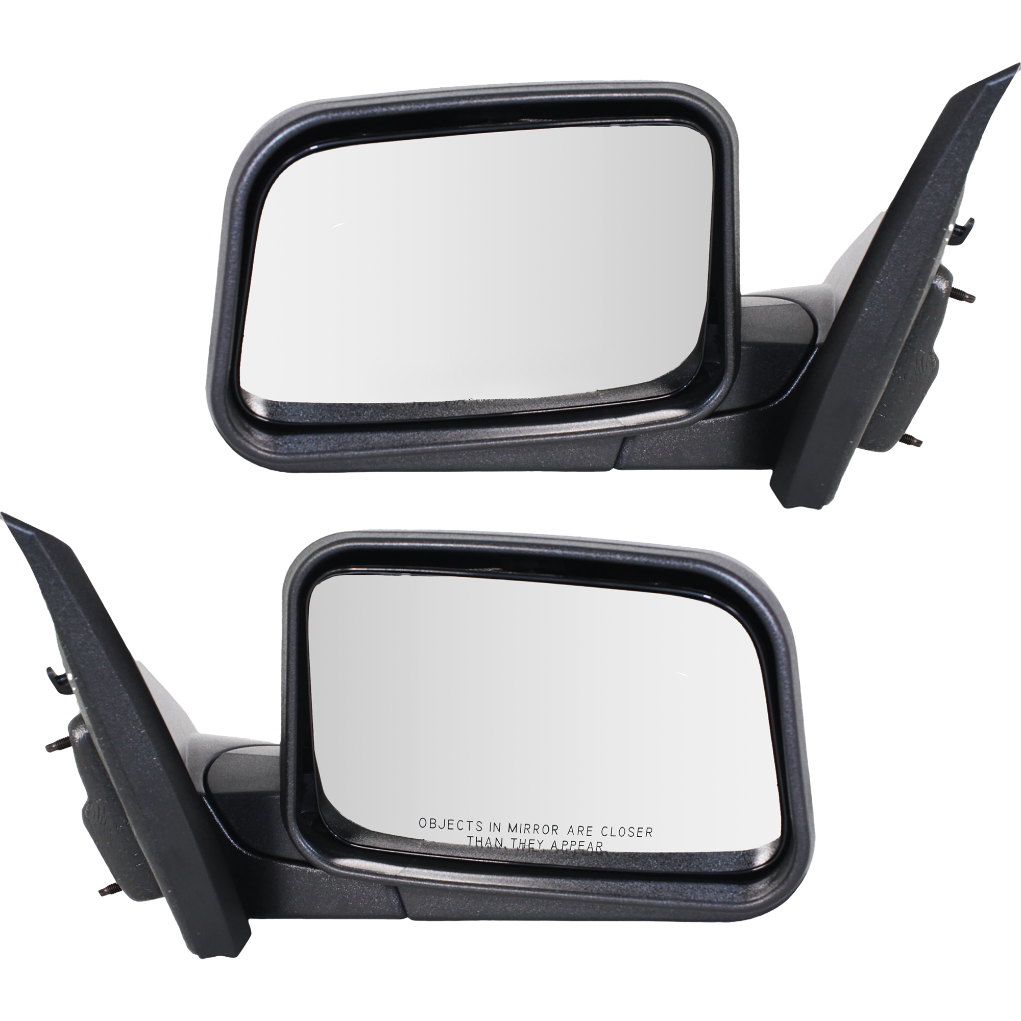 AM EDGE 08-08 MIRROR RH AND LH Power Manual Folding Non Heated Textured No Auto dimming BSD Memory and Signal Light SKU SET JFD155ER Partslink FO1320381 FO1321381 OEM 8T4Z17682AA 8T4Z17683AA