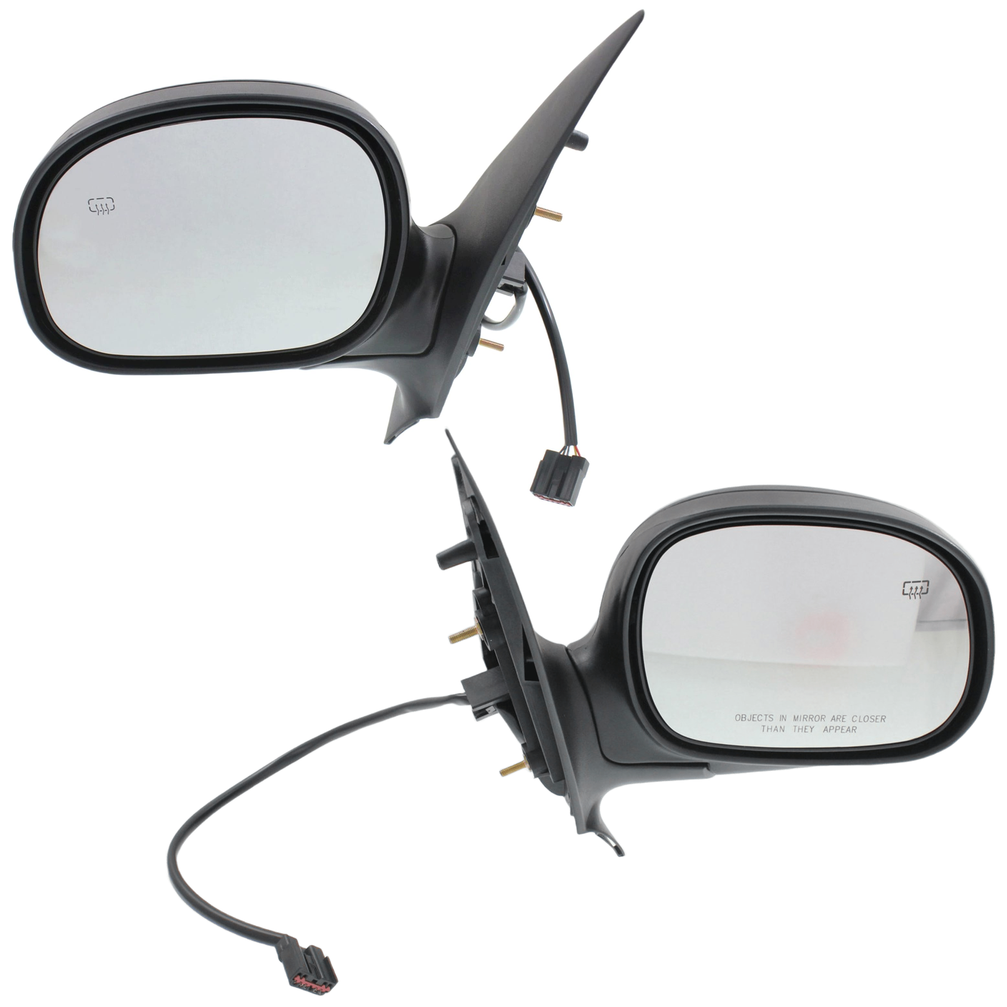 AM EXPEDITION 97-02 MIRROR RH AND LH Non Towing Power Manual Folding Heated Textured No Auto dimming BSD Memory and Signal Light SKU SET JFD164ER OEM F85Z17682HAC PFM XL1Z17D742AAA