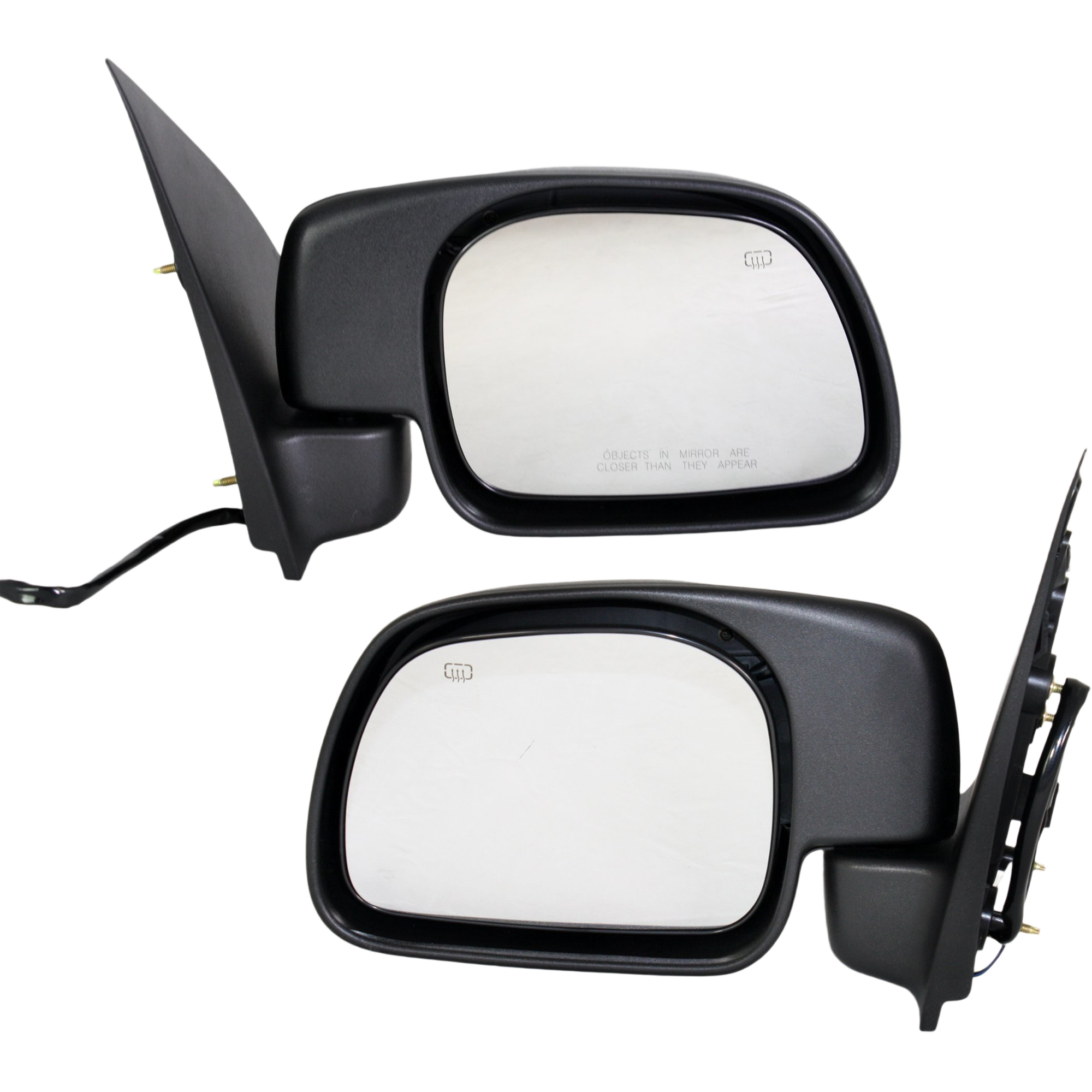 AM EXCURSION 00-01 MIRROR RH AND LH Non Towing Power Manual Folding Heated Textured No Auto dimming BSD Memory and Signal Light SKU SET JFD190ER Partslink FO1320308 FO1321308 OEM YC3Z17682AAA YC3Z17683AAA