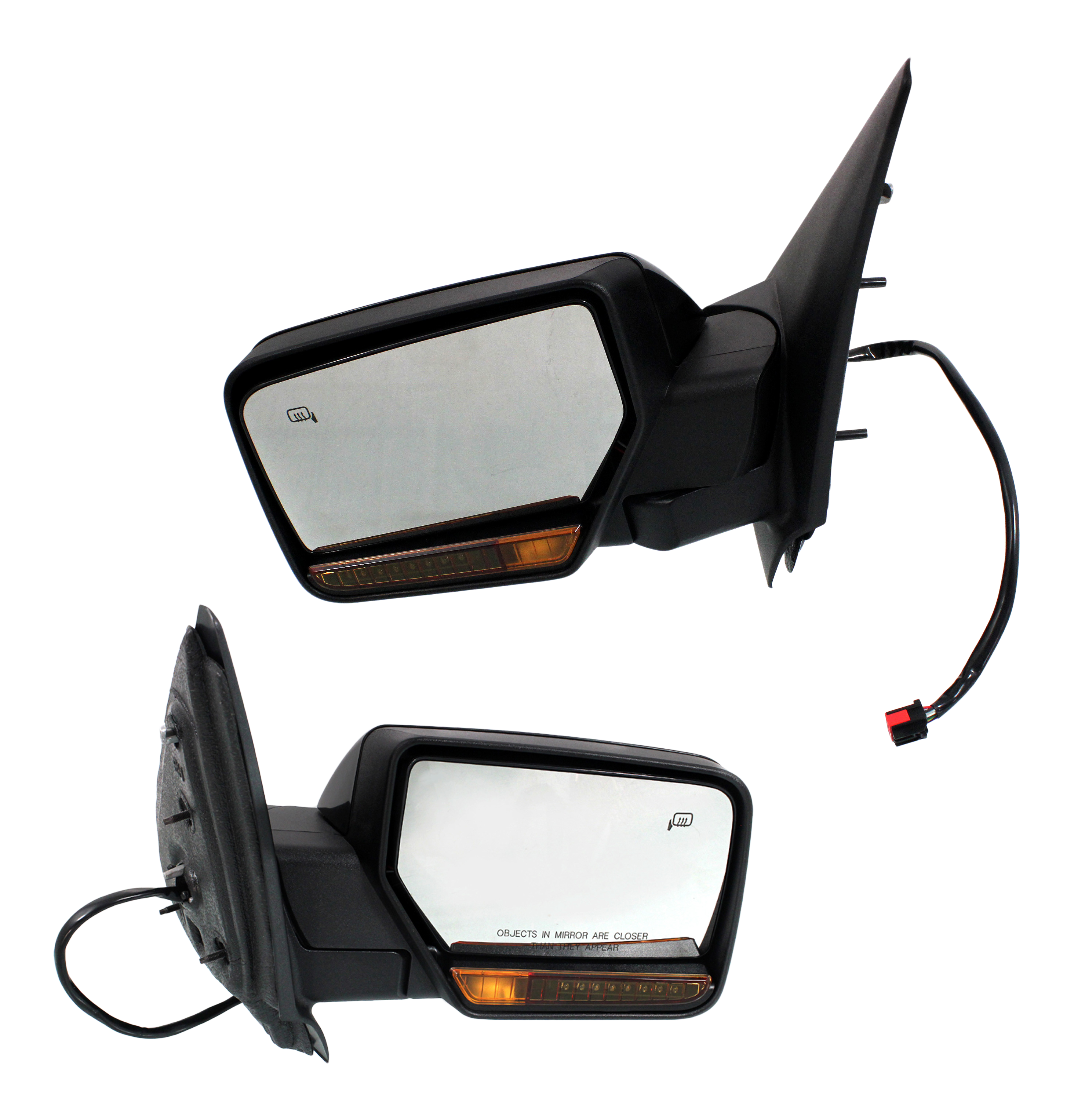 AM EXPEDITION NAVIGATOR 09-10 MIRROR RH AND LH Non Towing Power Power Folding Heated Paintable w In housing Signal Light and Memory No Auto dimming and BSD SKU SET JFD203ER S Partslink FO1320365 FO1321365 OEM 9L1Z17682AA 9L1Z17683AB