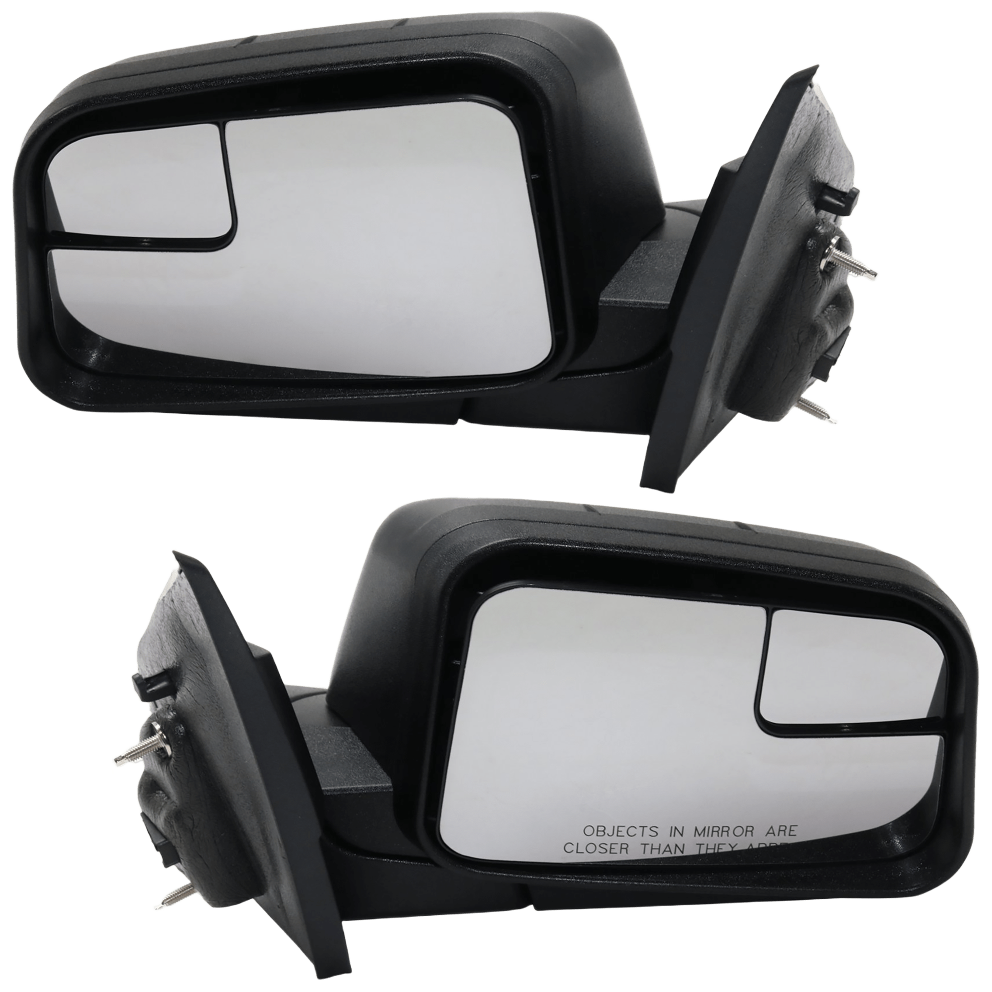 AM EDGE 09-11 MIRROR RH AND LH Power Manual Folding Non Heated Textured w Blind Spot Glass No Auto dimming Memory and Signal Light SKU SET JFD219ER Partslink FO1320371 FO1321371 OEM AT4Z17682AA AT4Z17683AA
