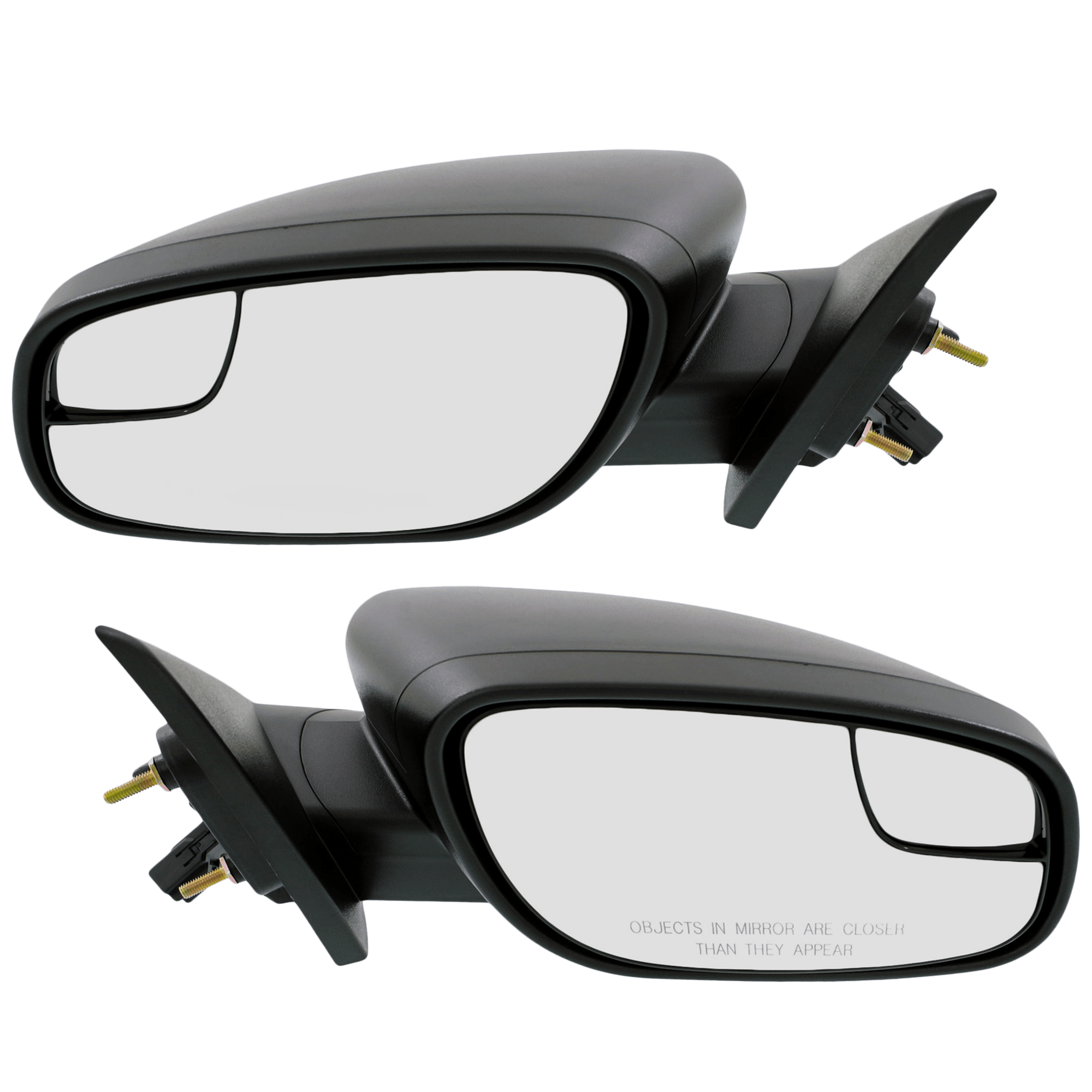 AM TAURUS 12-19 MIRROR RH AND LH Power Manual Folding Non Heated Textured w Blind Spot Glass No Memory and Puddle Light Police No BSD SE Models SKU SET JFD248ER Partslink FO1320445 FO1321445 OEM CG1Z17682A CG1Z17683A