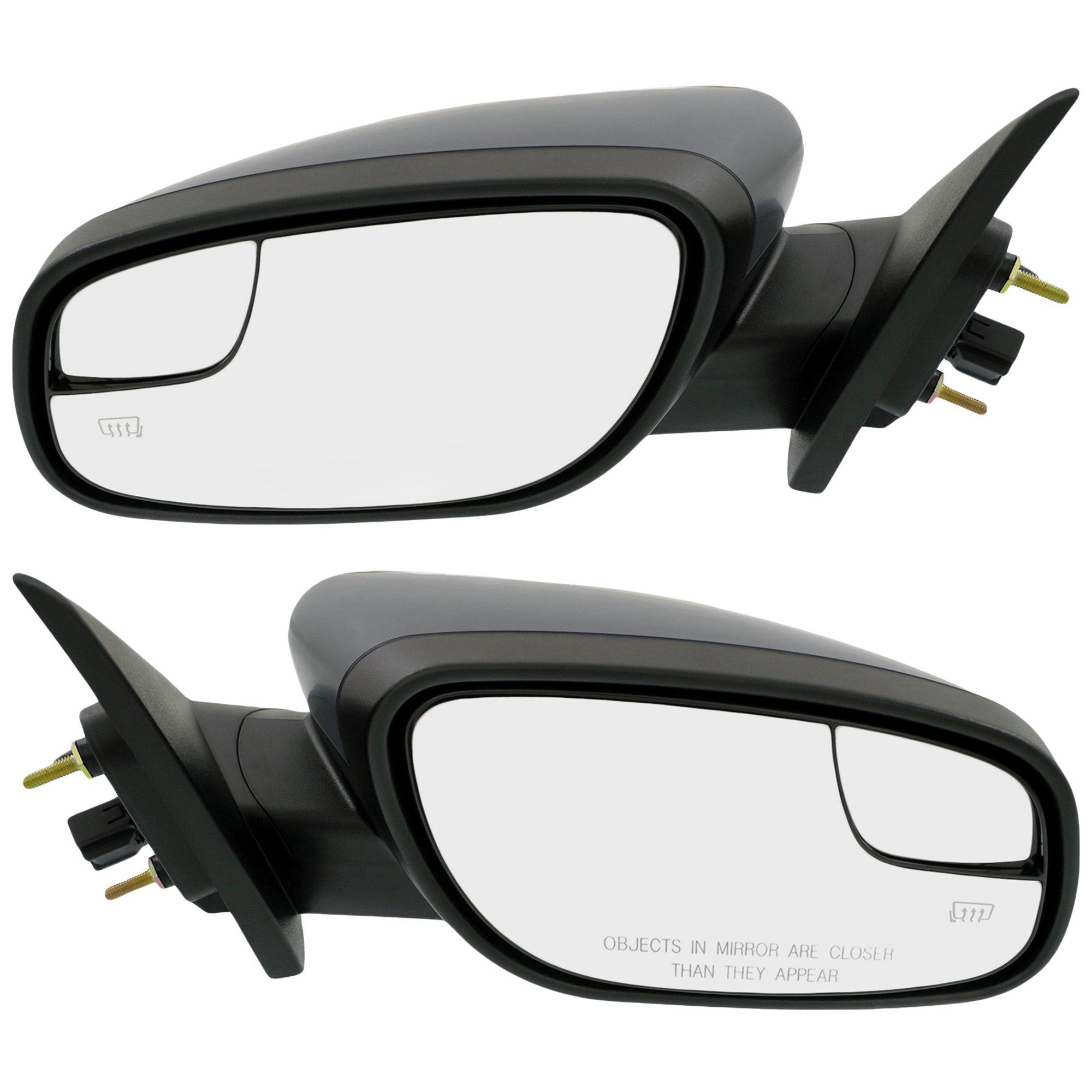 AM TAURUS 12-19 MIRROR RH AND LH Power Manual Folding Heated Textured SEL Model SKU SET JFD249ER Partslink FO1320446 FO1321446 OEM CG1Z17682B CG1Z17683B