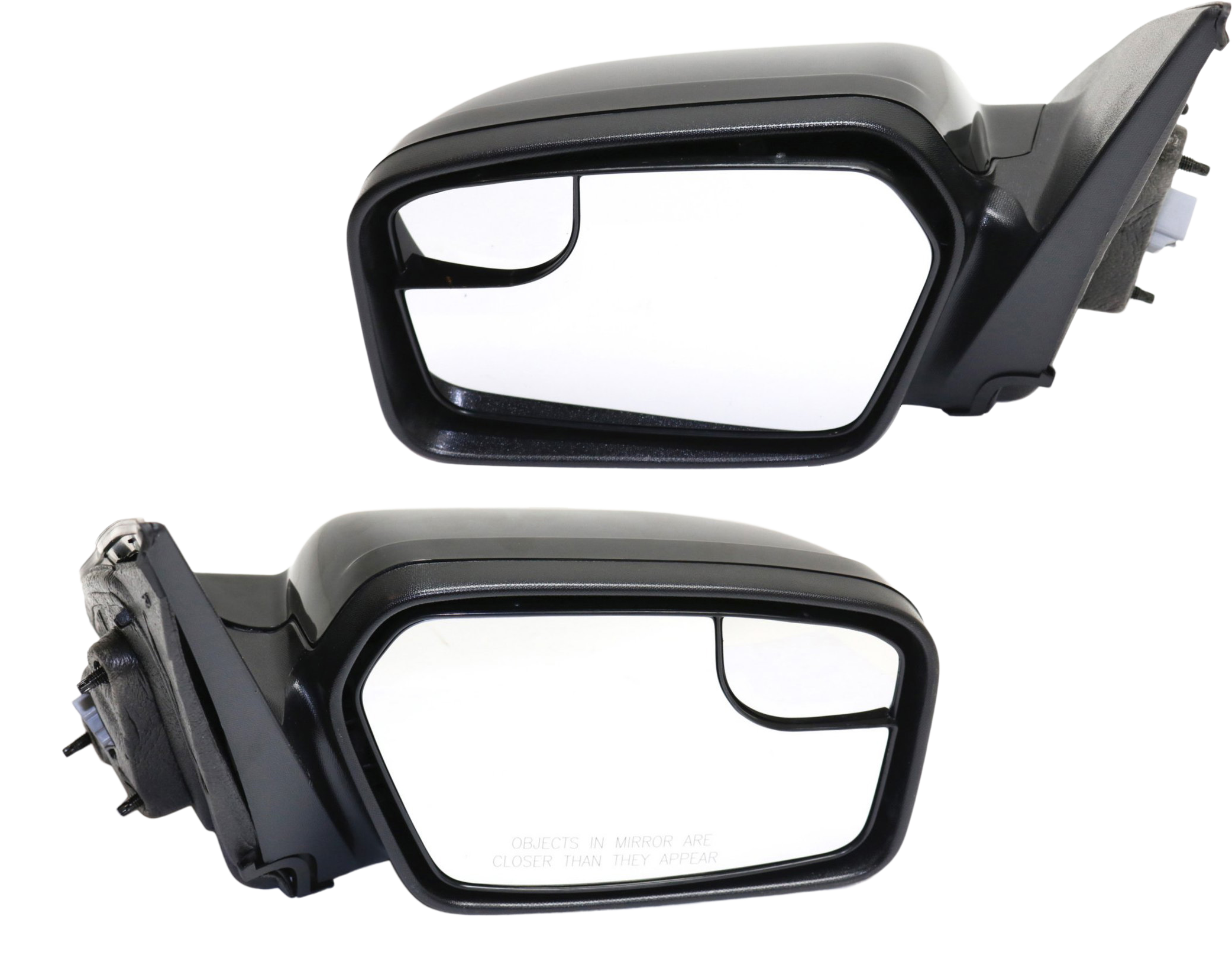 AM FUSION 11-12 MIRROR RH AND LH Power Non Folding Non Heated Paintable w Blind Spot Glass No Puddle Light S SE Sport Model SKU SET JFD251ER Partslink FO1320419 FO1321419 OEM BE5Z17682AA PFM BE5Z17683AA PF