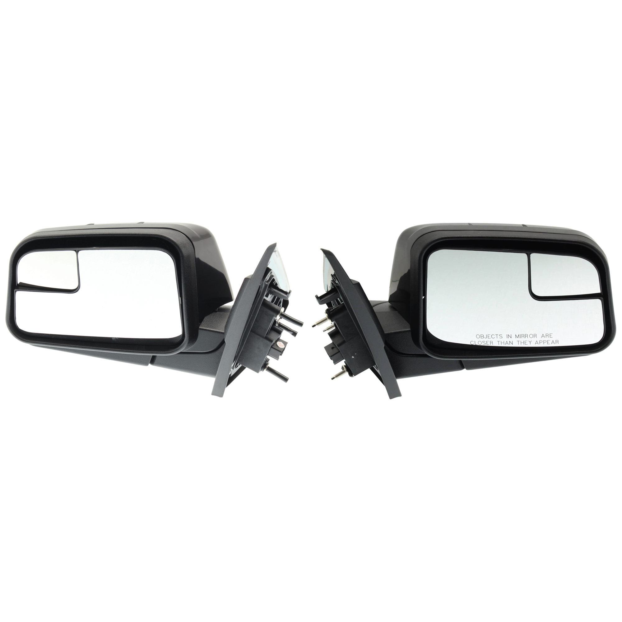 AM EDGE 09-10 MIRROR RH AND LH Power Manual Folding Non Heated Paintable w Blind Spot Glass No Auto dimming Memory and Signal Light SKU SET JFD273ER Partslink FO1320474 FO1321474 OEM AT4Z17682BAPTM AT4Z17683BAPTM