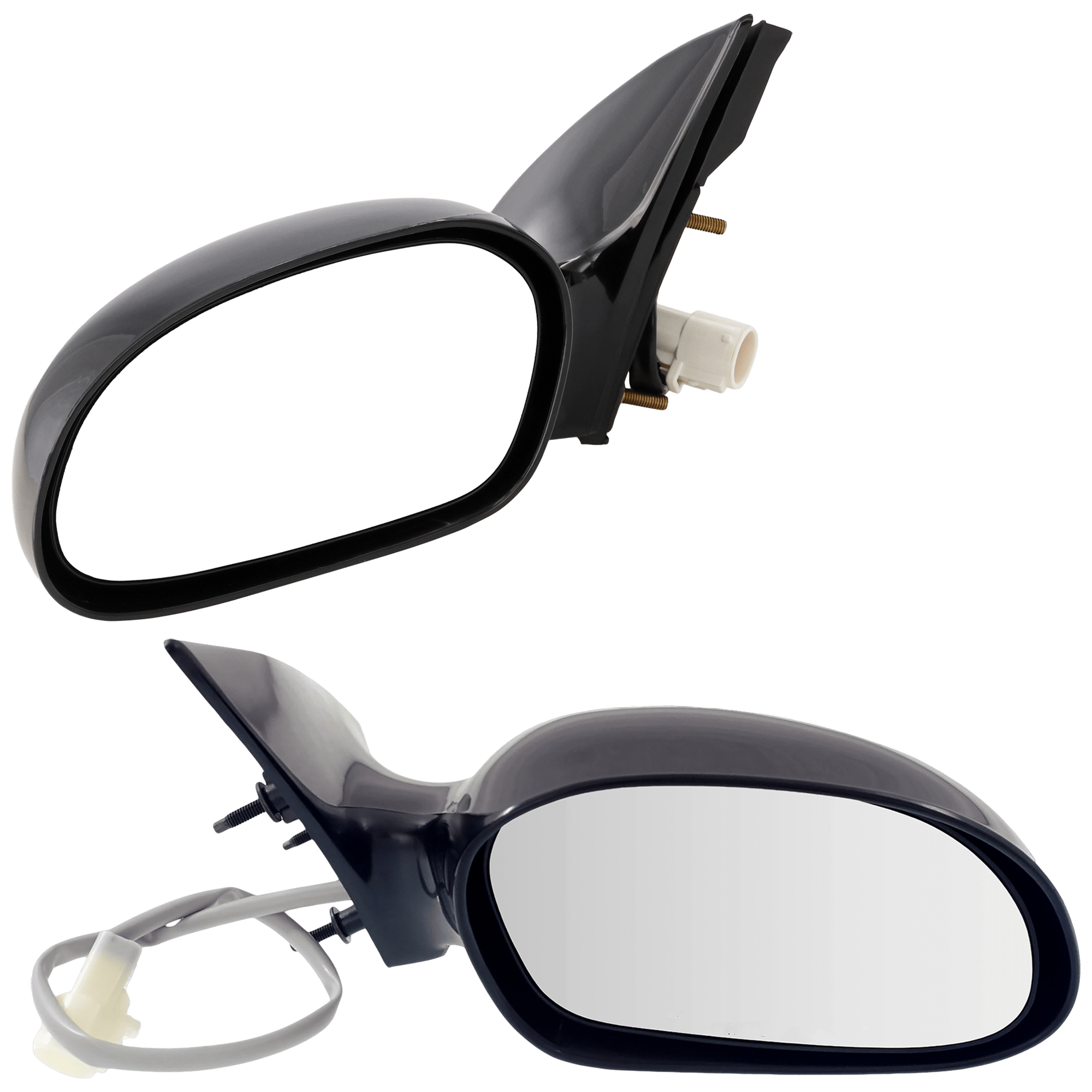 AM TAURUS SABLE 96-99 MIRROR RH AND LH Power Non Folding Non Heated Paintable SKU SET JFD36ER Partslink FO1320122 FO1321122 OEM XF1Z17682DAW XF1Z17682FAA