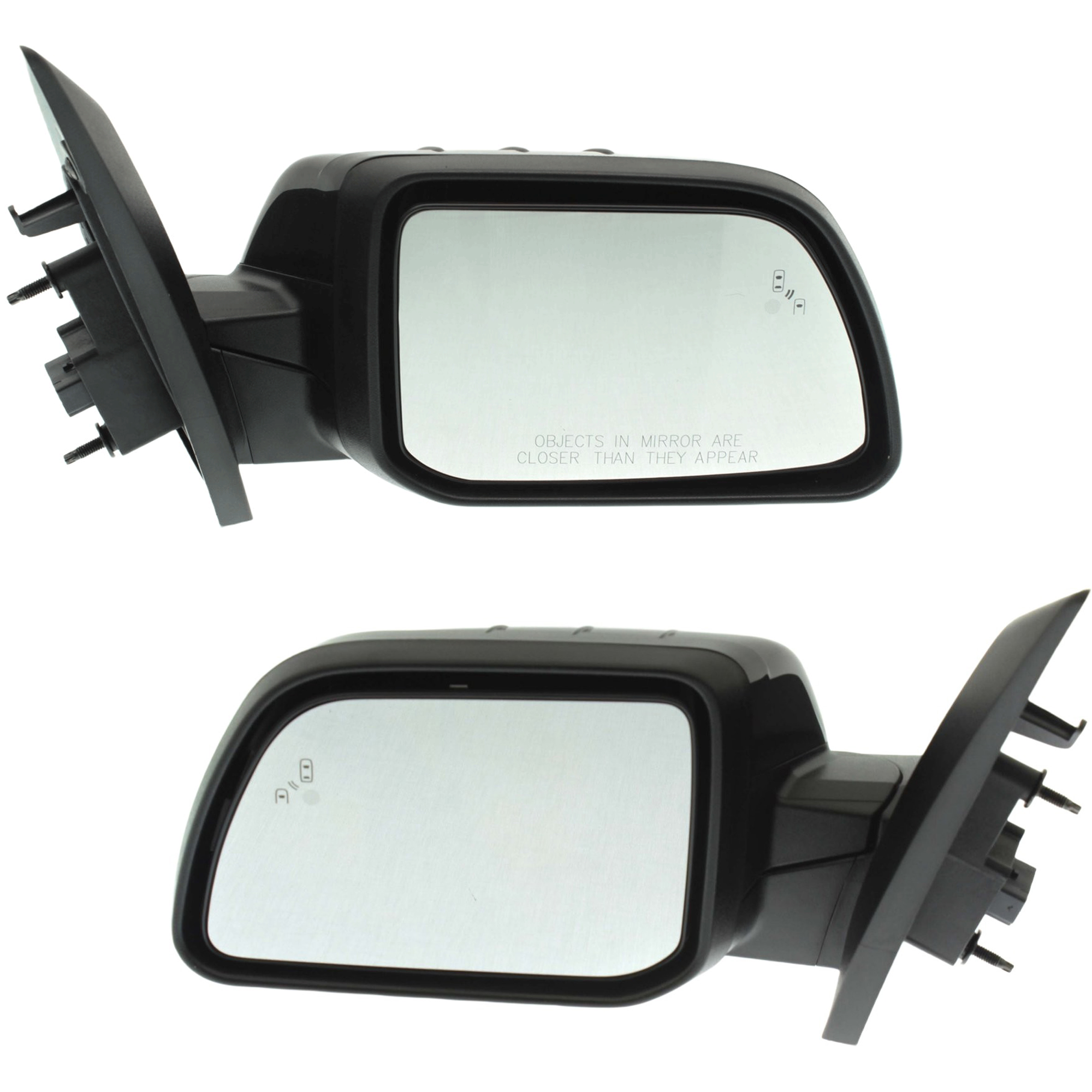 AM EDGE 11-14 MIRROR RH AND LH Power Manual Folding Heated Paintable w BSD in Glass and Memory No Auto dimming and Signal Light SKU SET JFD42ER Partslink FO1320501 FO1321501 OEM CT4Z17682GAPTM CT4Z17682DAPTM