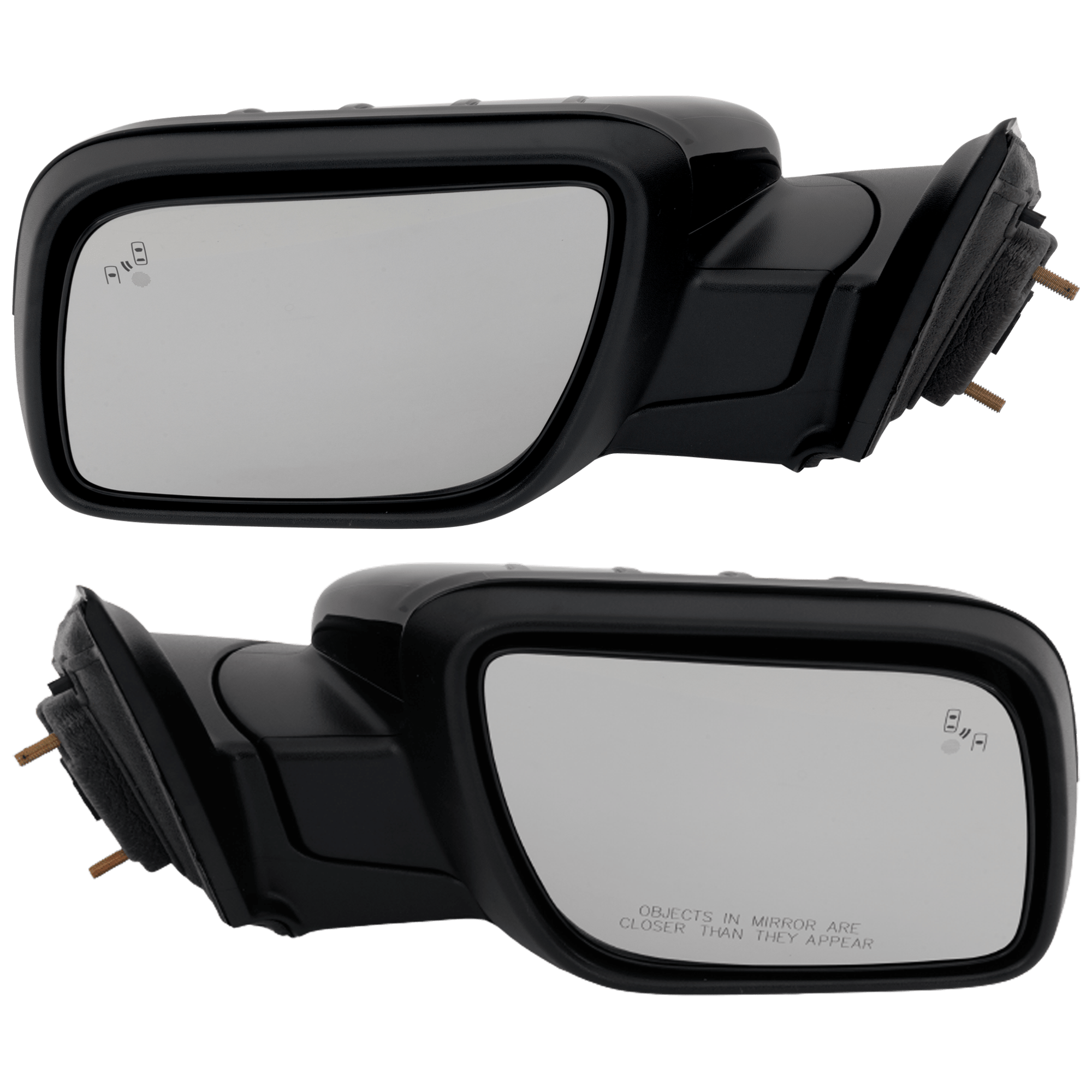 AM EXPLORER 11-15 MIRROR RH AND LH Power Manual Folding Heated Paintable w BSD Puddle Light and Signal Light No Auto dimming and Memory SKU SET JFD466ER S Partslink FO1320616 FO1321616 OEM BB5Z17682TA PFM BB5Z17683TA PF