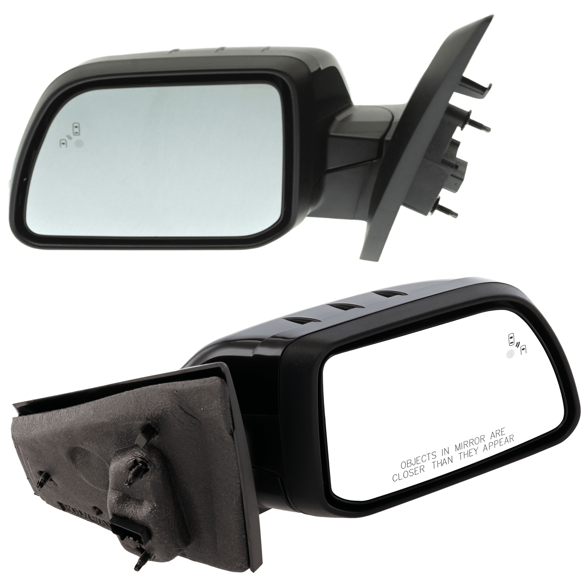 AM EDGE 11-14 MKX 11-15 MIRROR RH AND LH Power Manual Folding Heated Paintable w BSD in Glass In housing Signal Light and Memory No Auto dimming SKU SET JFD50ER S Partslink FO1320503 FO1321503 OEM CT4Z17682EAPTM CA1Z17682BAPTM
