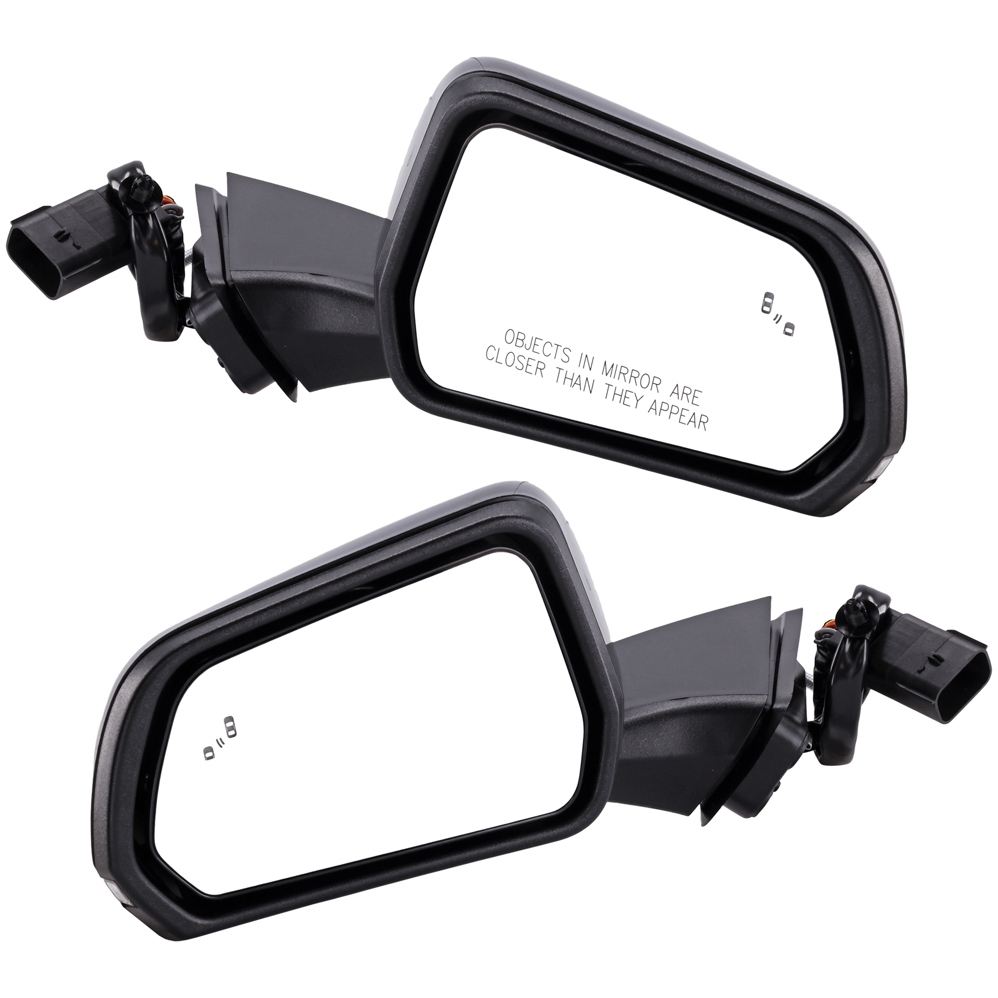 AM MUSTANG 24-25 MIRROR RH AND LH Power Manual Folding Heated Paintable w BSD Memory Puddle Light and Signal Light Convertible Coupe EcoBoost Premium GT Premium Models SKU SET JFD559ER Partslink FO1320759 FO1321759 OEM PR3Z17682C PFM PR3Z17683C PFM
