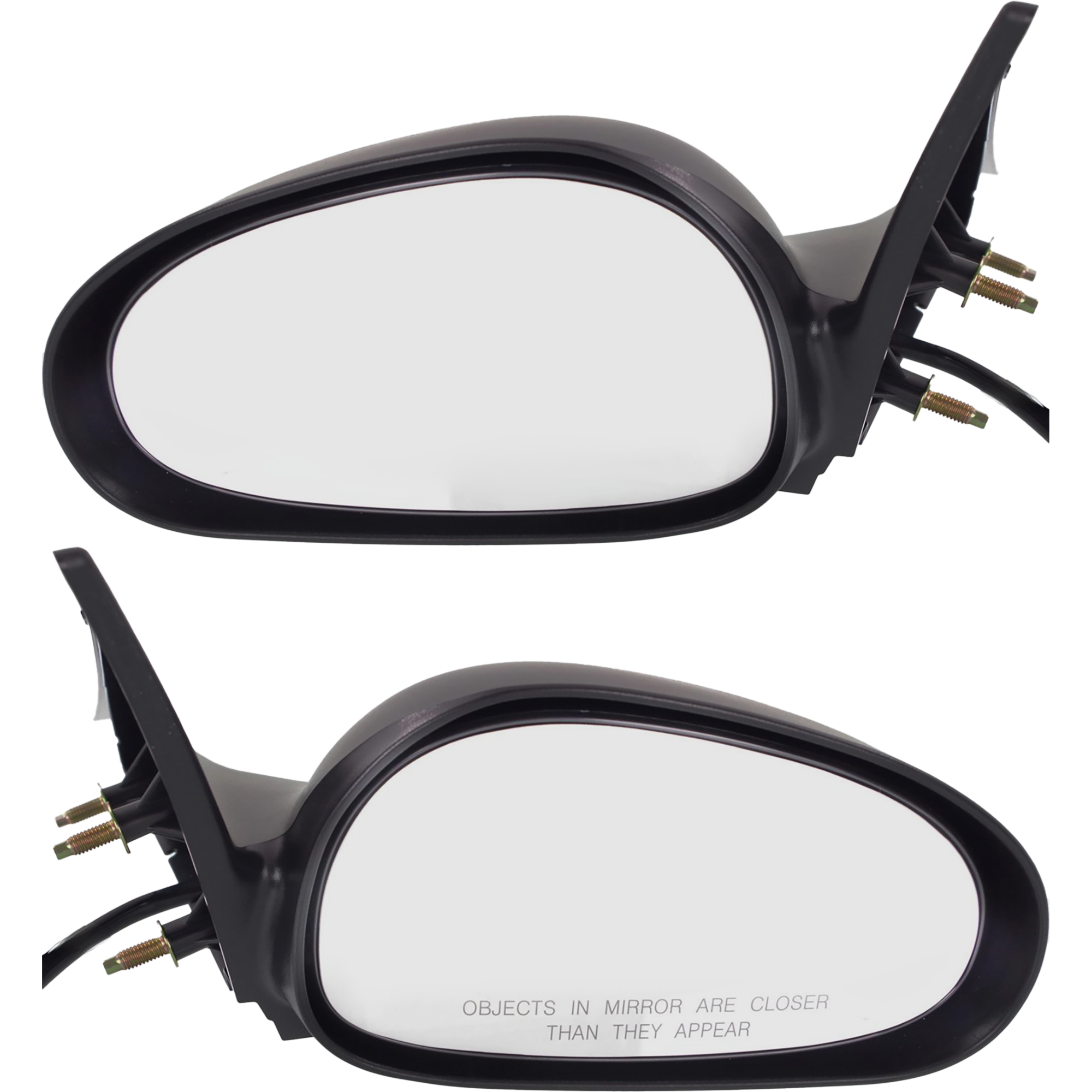 AM MUSTANG 99-04 MIRROR RH AND LH Power Non Folding Non Heated Textured Exc. 03-04 Cobra Model SKU SET JFD63ER Partslink FO1320171 FO1321171 OEM XR3Z17682AA XR3Z17682BA
