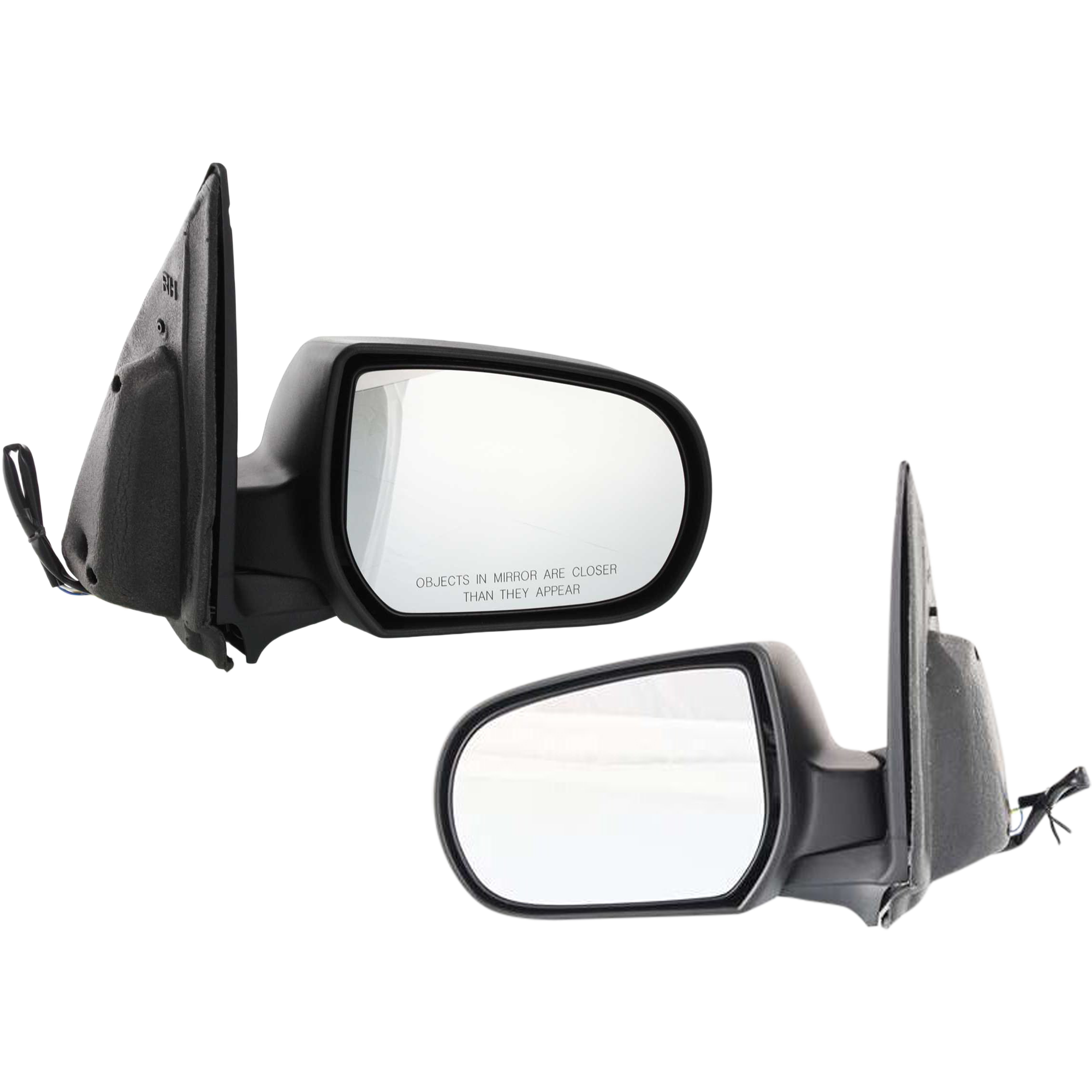 AM ESCAPE 01-07 MARINER 05-07 MIRROR RH AND LH Power Manual Folding Non Heated Textured 2nd Design SKU SET JFD65ER Partslink FO1320251 FO1321251 OEM 2L8Z17682CAB 3L8Z17683MAA