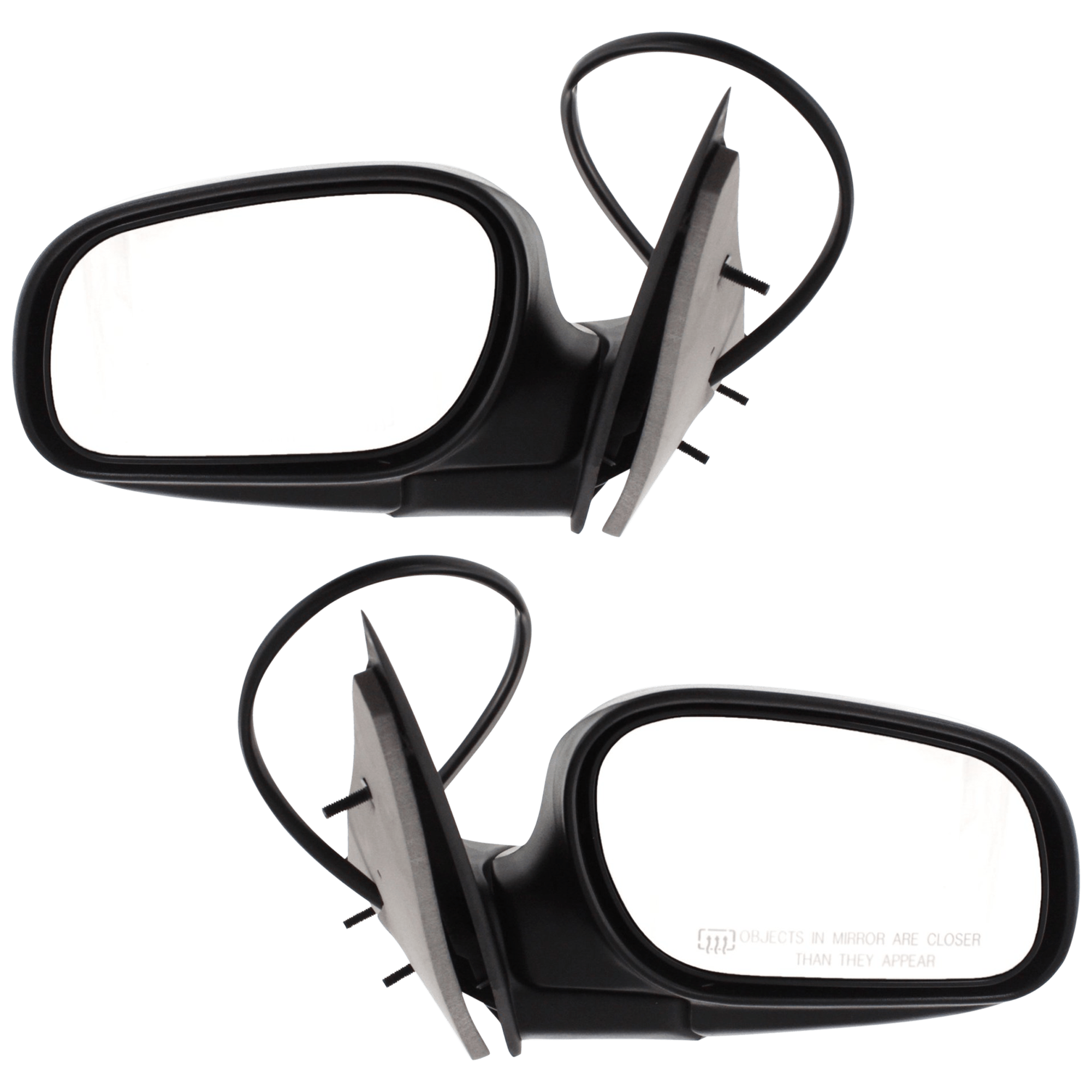AM CROWN VICTORIA 02-08 GRAND MARQUIS 03-08 MIRROR RH AND LH Power Manual Folding Heated Paintable SKU SET JFD75ER Partslink FO1320214 FO1321214 OEM 6W7Z17682BA 6W7Z17683BA