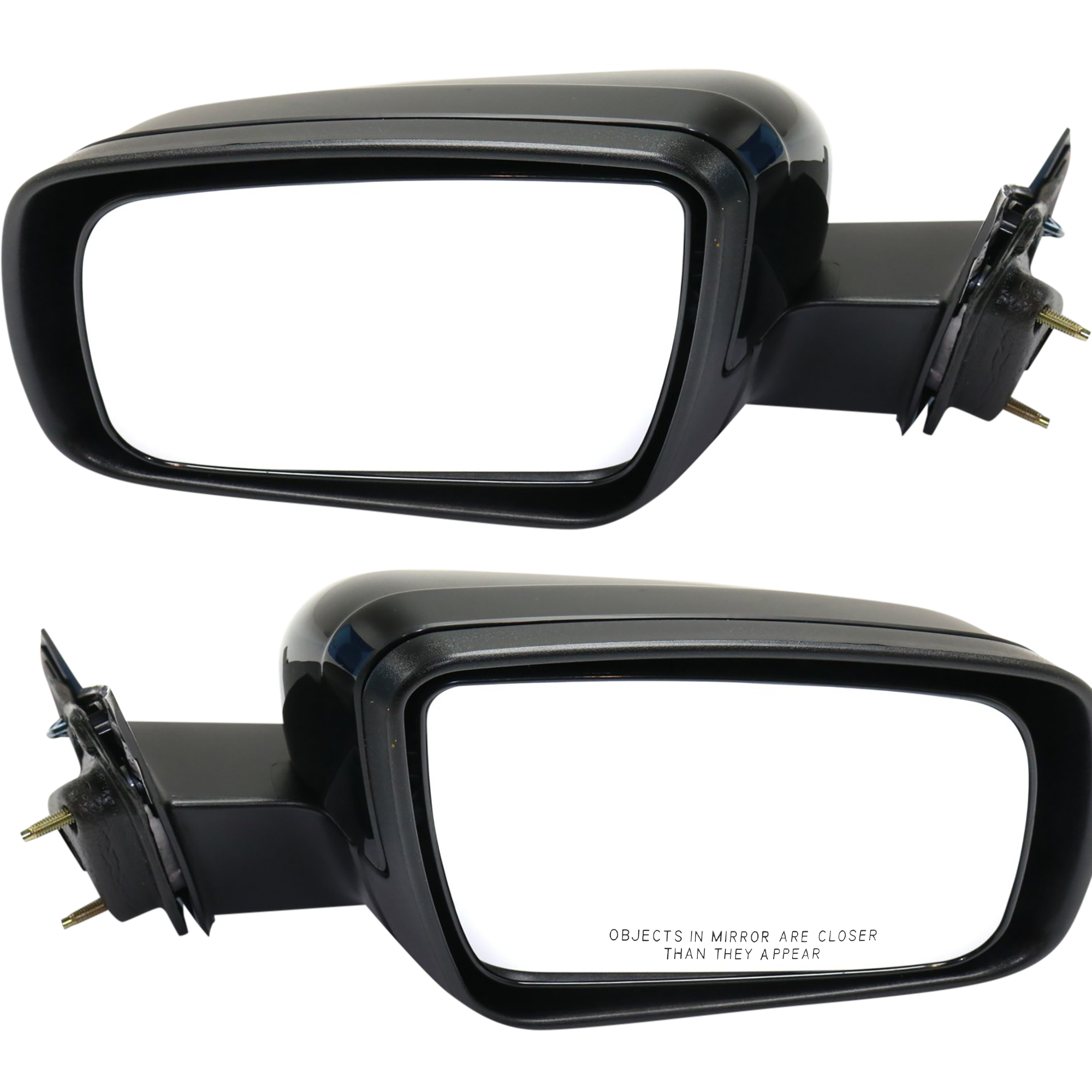 AM FIVE HUNDRED MONTEGO 05-07 MIRROR RH AND LH Power Manual Folding Heated Paintable w Puddle Light No Memory 4 Door Sedan SKU SET JFD94ER Partslink FO1320245 FO1321245 OEM 6G1Z17682B 6G1Z17683B