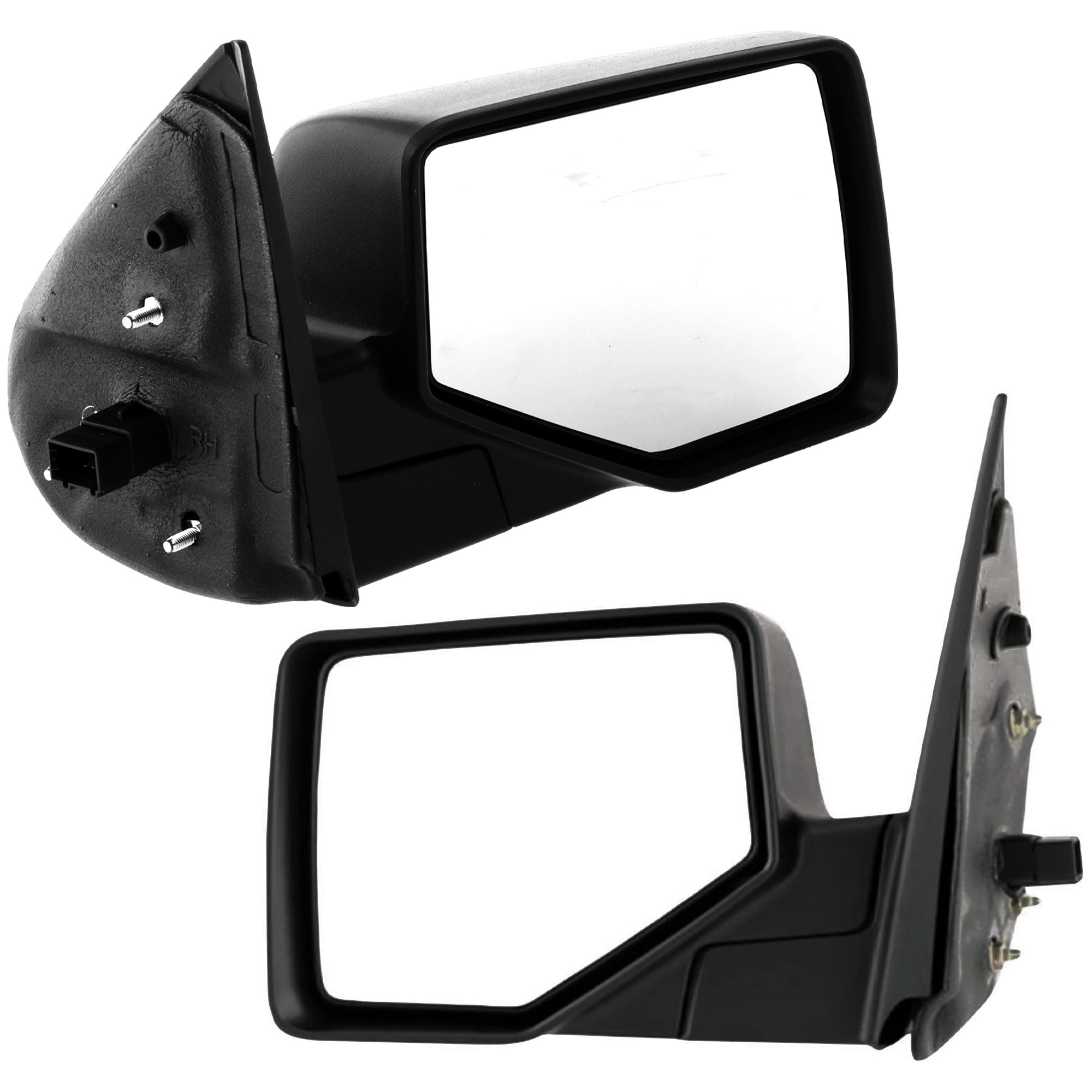 AM EXPLORER 06-10 MIRROR RH AND LH Power Manual Folding Non Heated Textured No Puddle Light SKU SET JFD96ER Partslink FO1320275 FO1321275 OEM 6L2Z17682AAA 6L2Z17683AAA