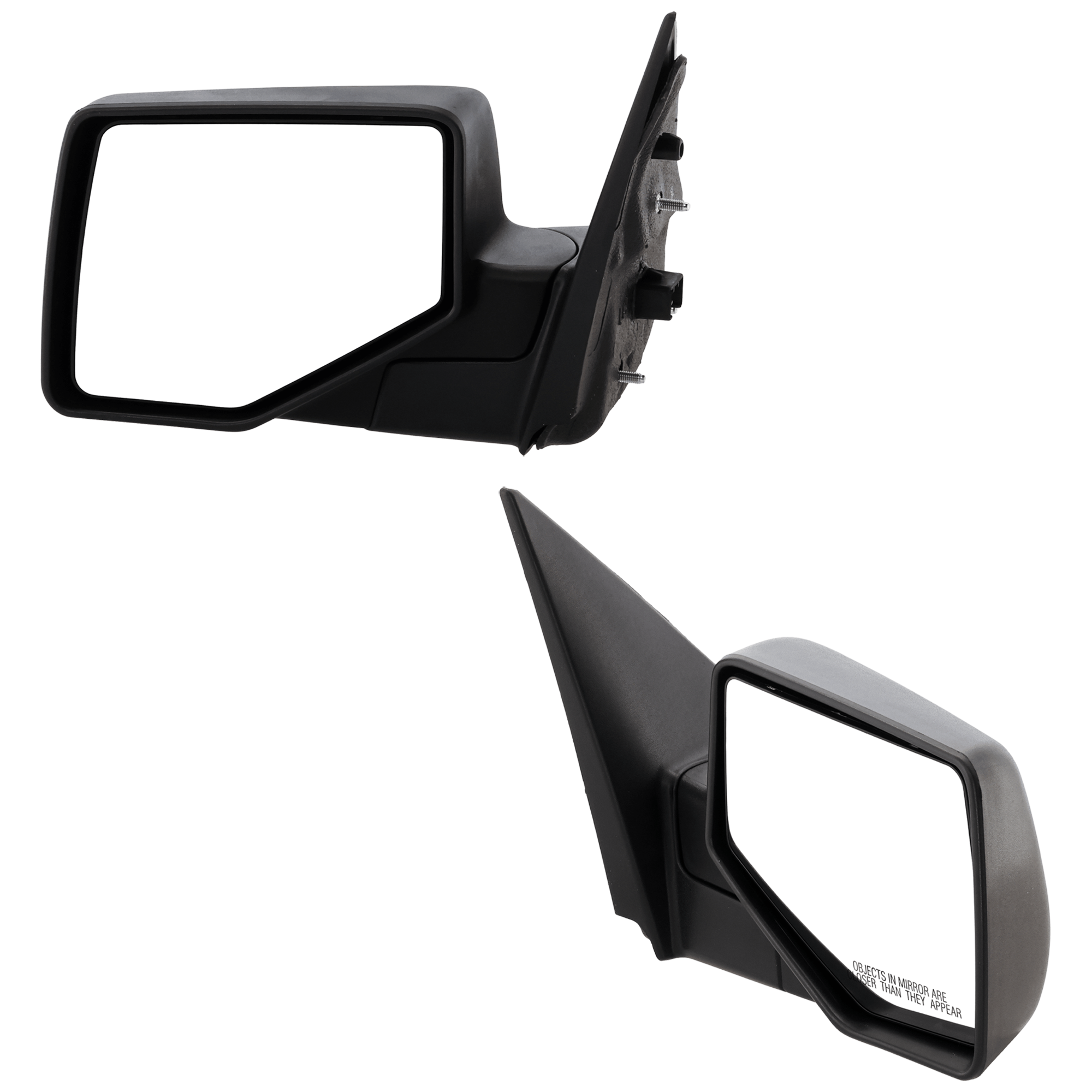 AM EXPLORER 06-10 MIRROR RH AND LH Manual Adjust Manual Folding Non Heated Textured SKU SET JFD96R OEM 6L2Z17683 LL2Z17682