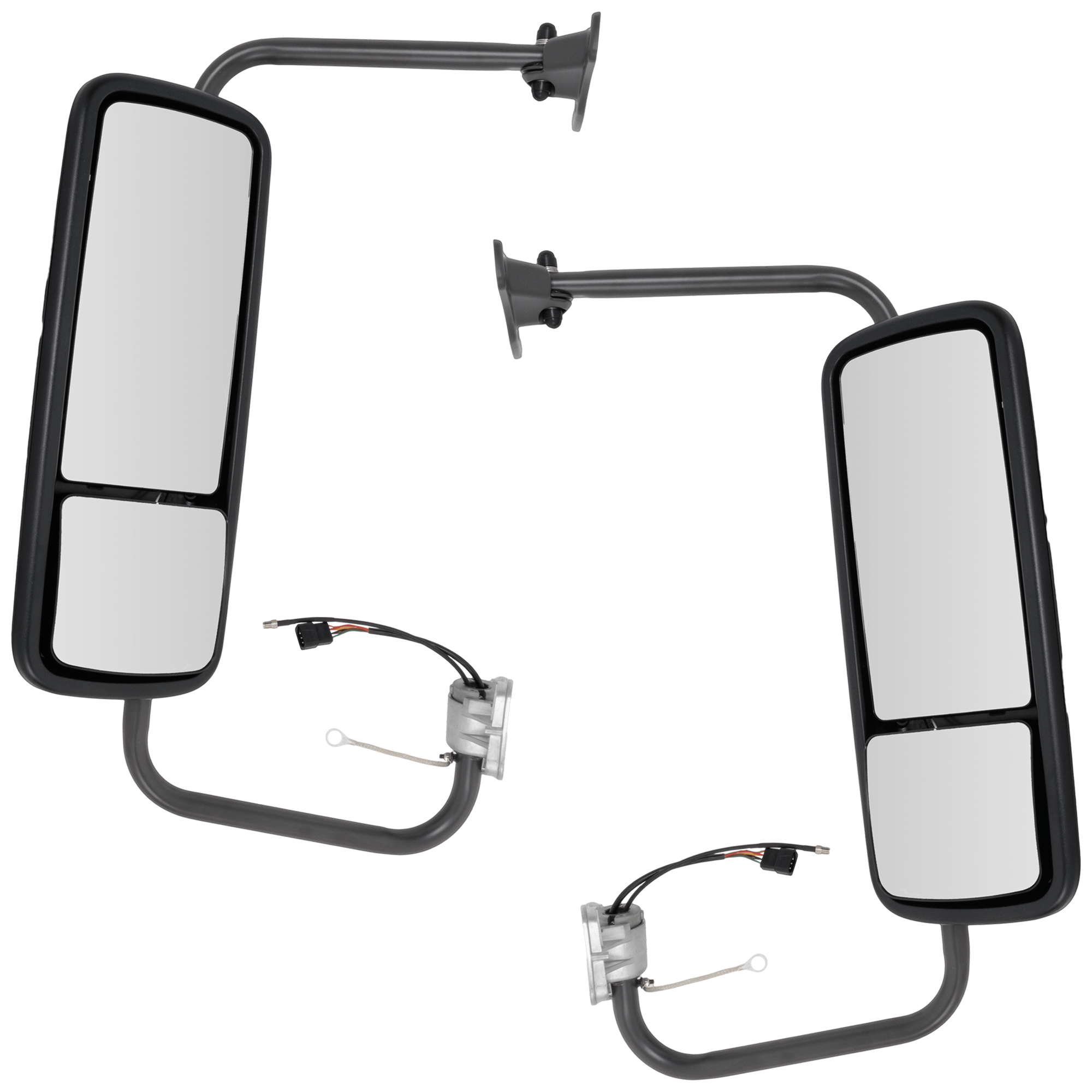 AM FREIGHTLINER COLUMBIA 02-11 MIRROR RH AND LH Power Manual Folding Heated Textured No Auto dimming Memory Puddle Light Signal Light SKU SET JFL38ER HD OEM A2265433002 A2265433003