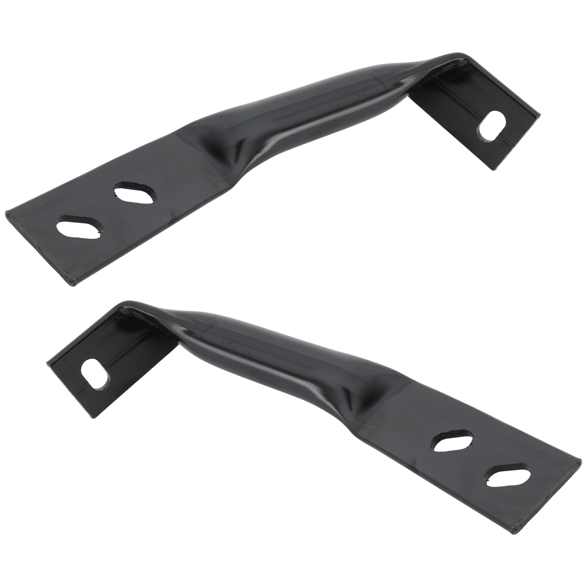 AM SILVERADO SIERRA 2500 HD 3500 HD 24-24 FRONT BUMPER BRACKET RH AND LH Steel Support Brace SKU SET JG01310003 Partslink GM1062152 GM1063152 OEM 84911567-84911568