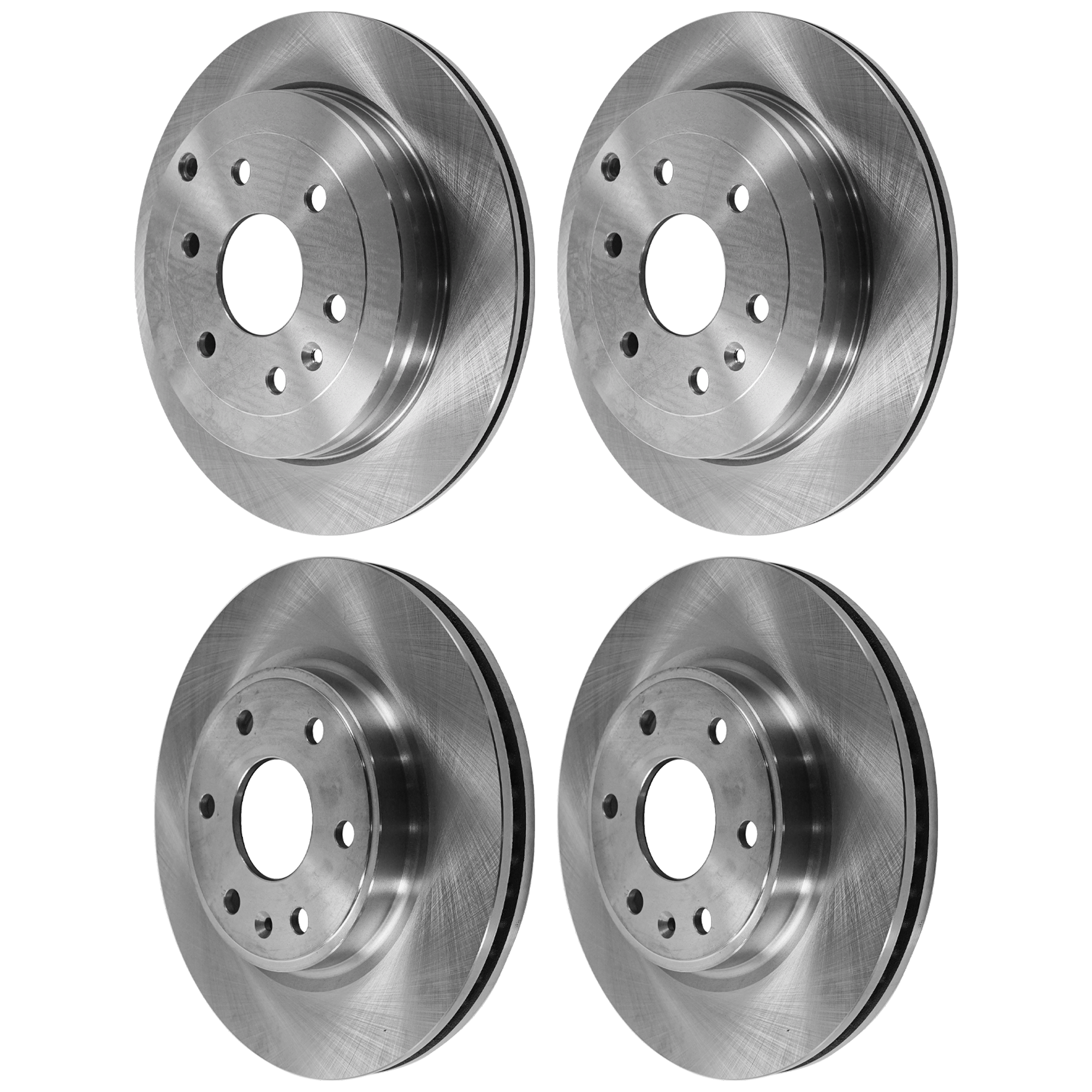 AM ACADIA 07-17 FRONT AND REAR BRAKE DISC 4 Wheel Set SKU SET JG27110001-4 OEM 10390111-25853001-22955495-18A