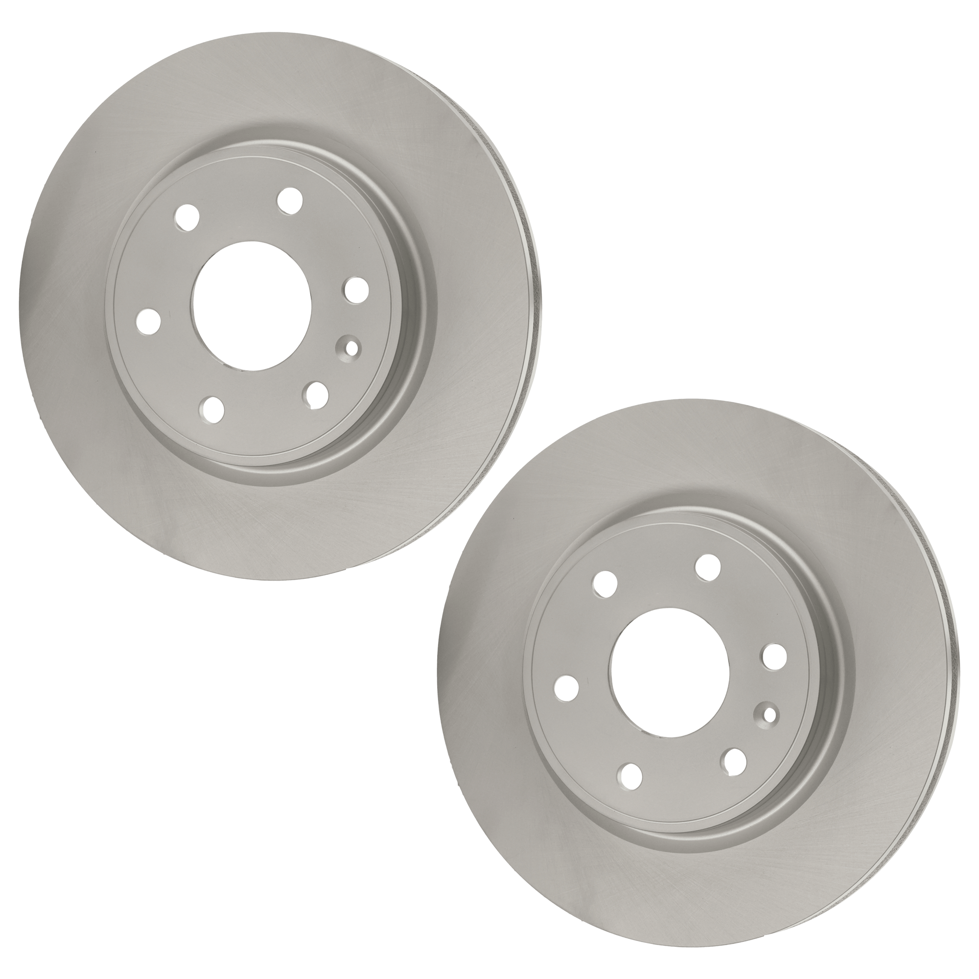 AM ACADIA 07-17 TRAVERSE 09-17 FRONT BRAKE DISC RH AND LH Plain Surface G Coated Cast Iron Vented 6 Lugs SKU SET JG27110001G 2 OEM 10390111 PFM