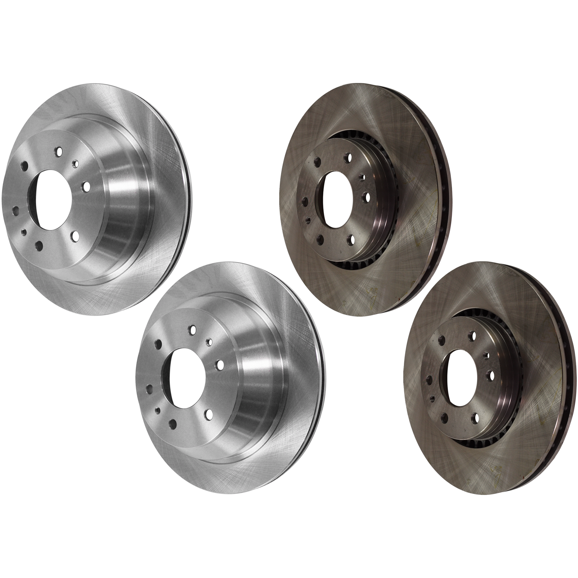 AM TRAILBLAZER EXT 02-06 TRAILBLAZER 06-08 FRONT AND REAR BRAKE DISC 4 Wheel Set SKU SET JG27110007-4 OEM 18060665-25826103-8151346710