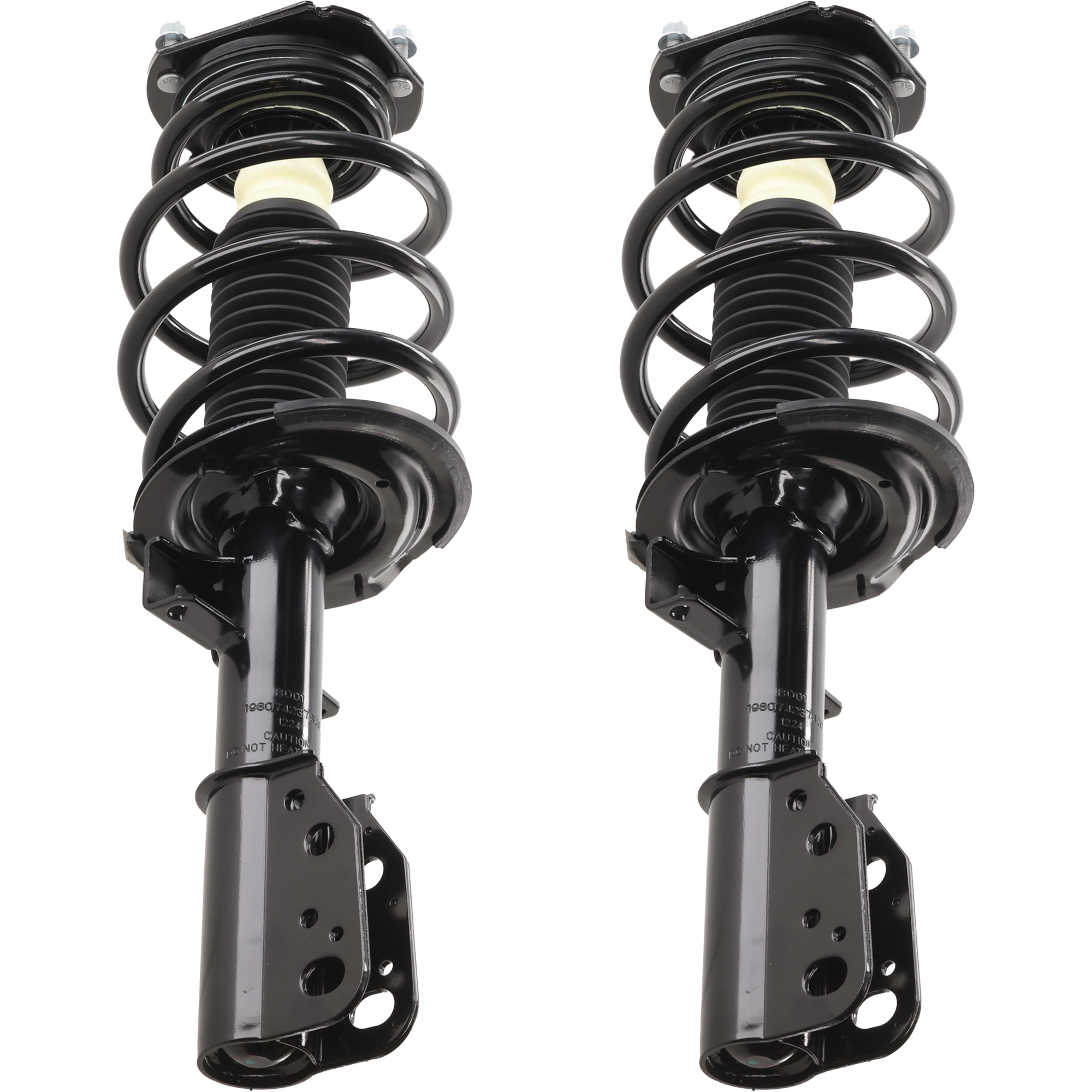 AM ACADIA 07-12 ENCLAVE 08-12 FRONT LOADED STRUT RH AND LH Gas Charged Twin tube Set of 2 SKU SET JG280504-2 OEM 20757505-20862317