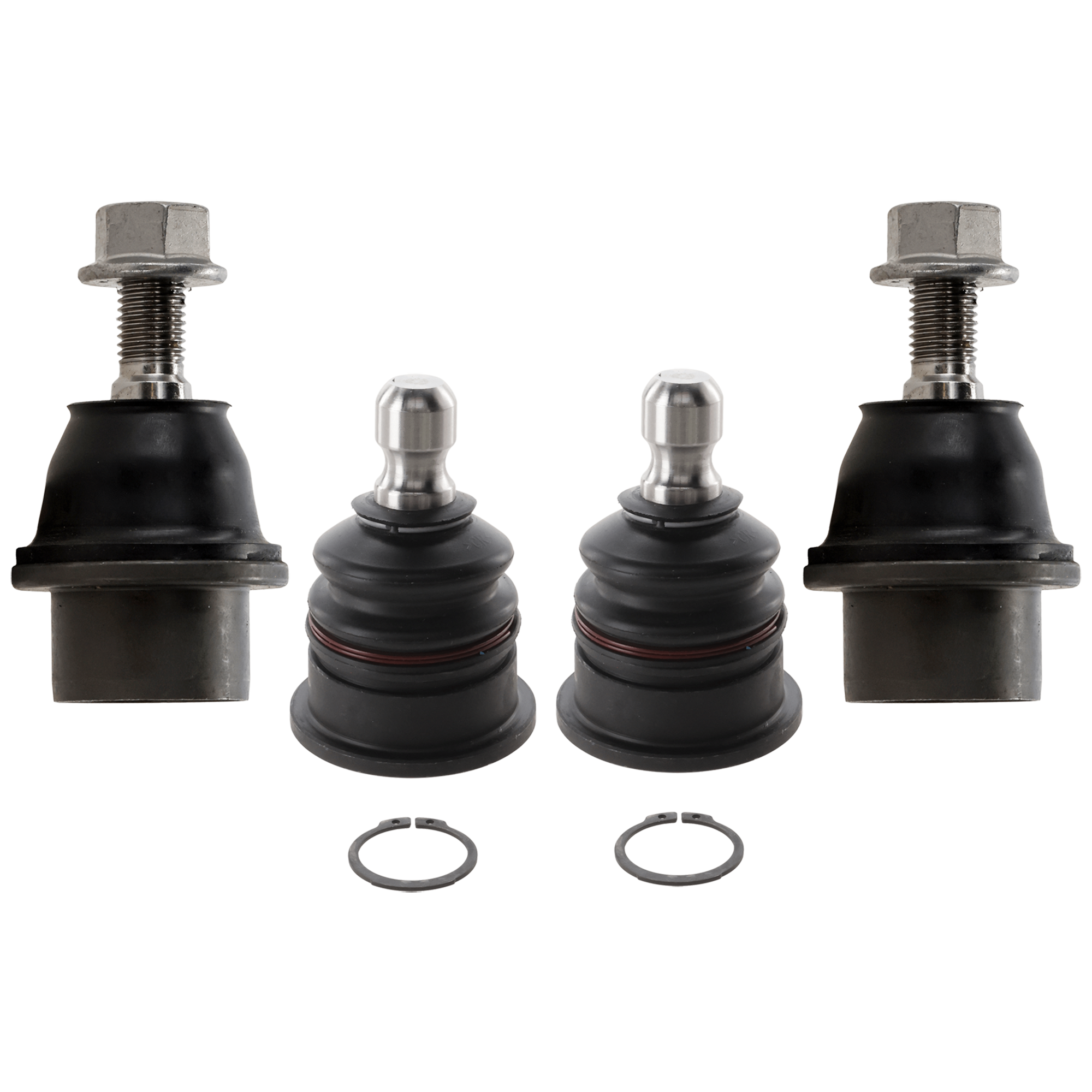 AM TRAILBLAZER ENVOY 02-09 FRONT BALL JOINT RH AND LH Upper and Lower Set of 4 SKU SET JG282302-4 OEM 104332-1017701-2601559-5001112
