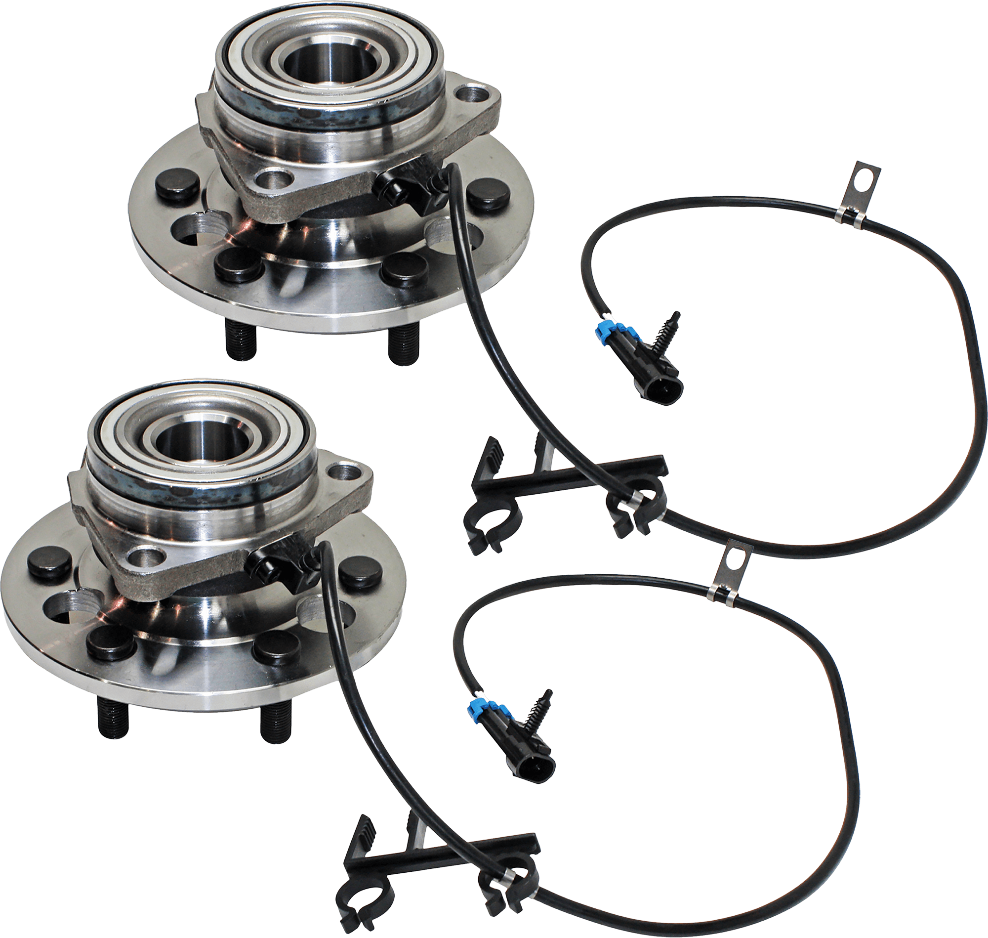 AM TAHOE YUKON 95-00 FRONT HUB ASSEMBLY RH AND LH 6 Lugs 6 x 5.5 in. Bolt Pattern SKU SET JG283701-2 OEM 515024-715024-951009-7300018-1