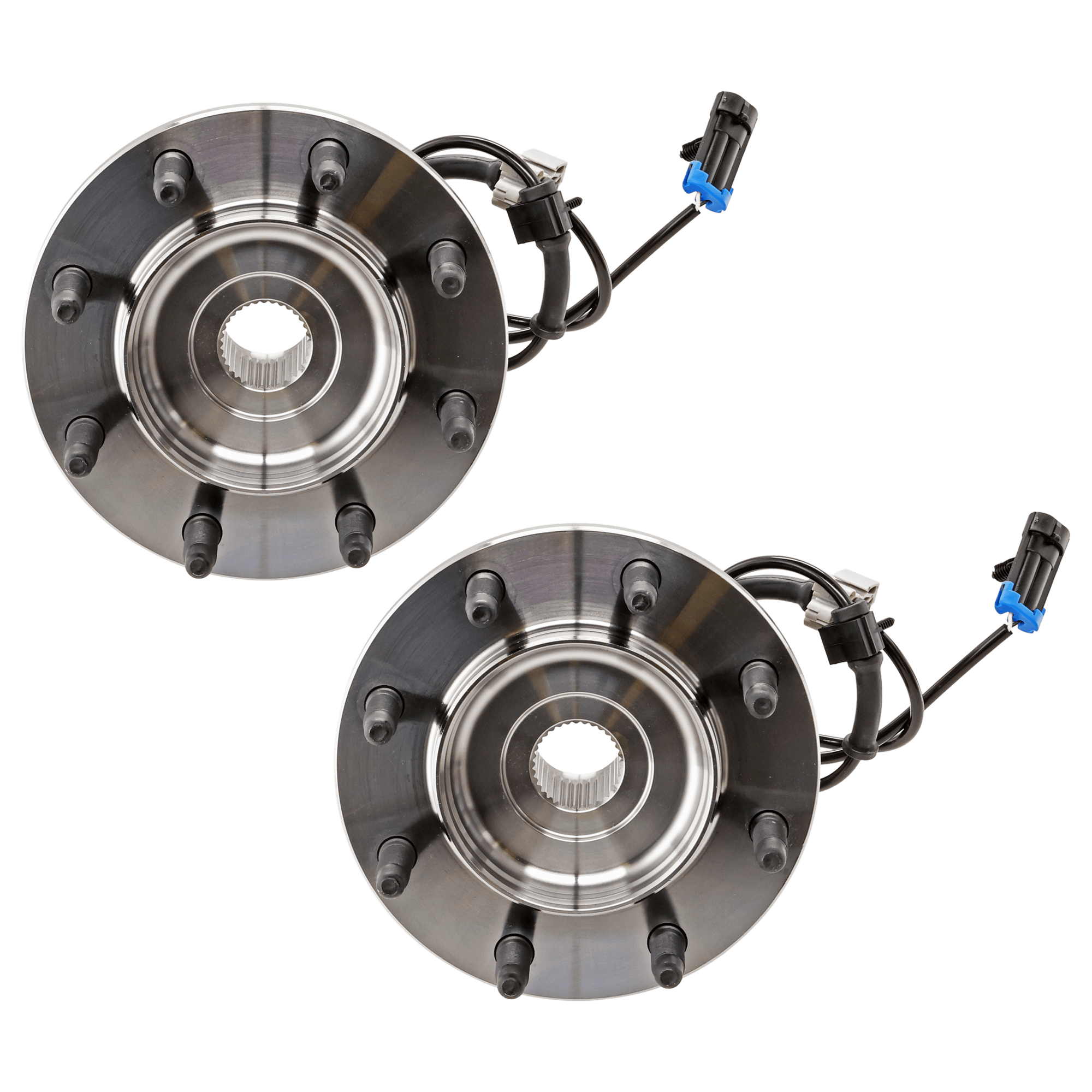 AM SIERRA SILVERADO 99-06 FRONT HUB ASSEMBLY RH AND LH Set of 2-8 lugs 8 x 6.5 in. Bolt Pattern SKU SET JG283704-2 OEM 9449190