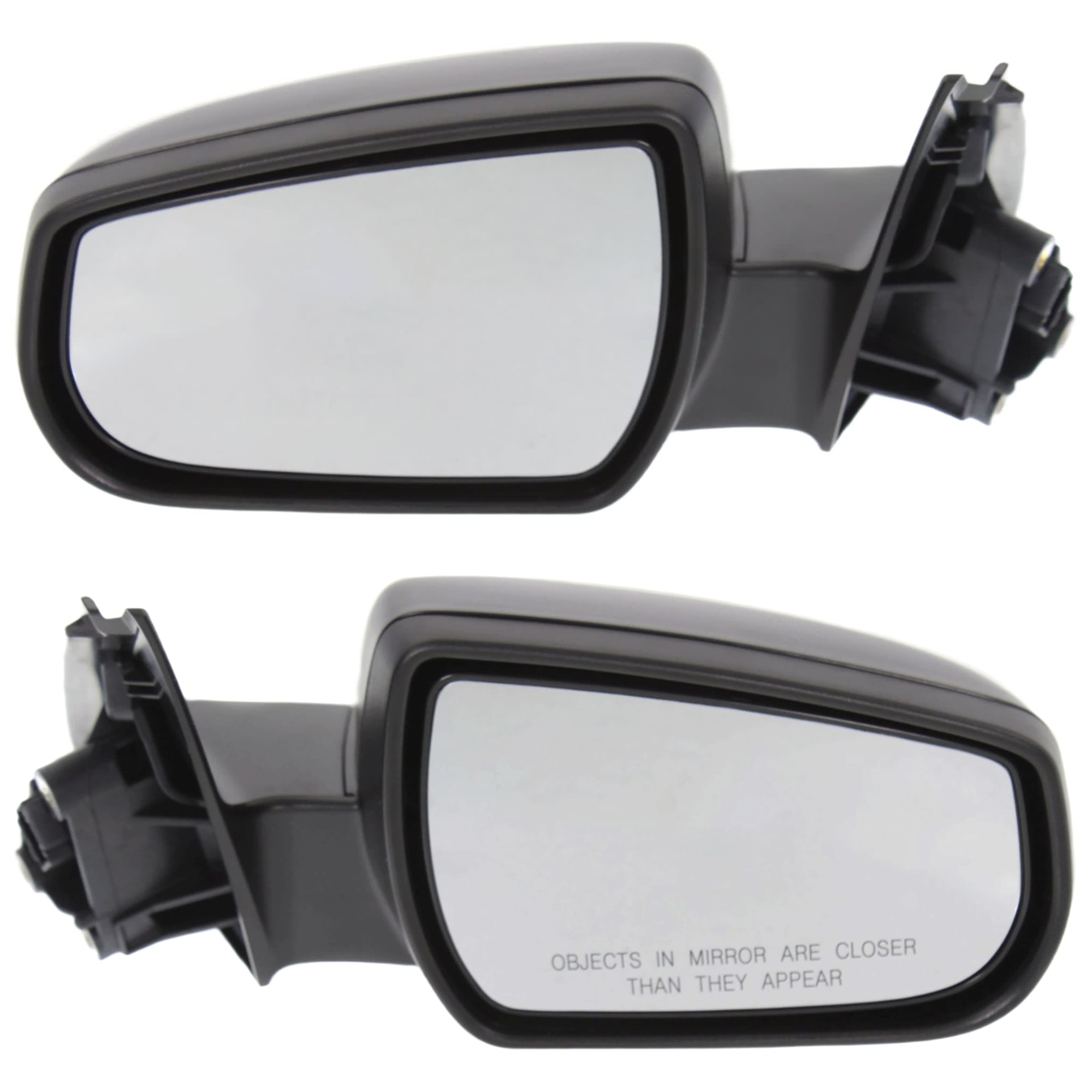 AM MALIBU 13-13 MIRROR RH AND LH Power Non Heated Non Folding Textured Black No Auto dimming Memory Signal Light and Puddle Light SKU SET JGM122ER OEM 22860546 PFM 22860547 PFM